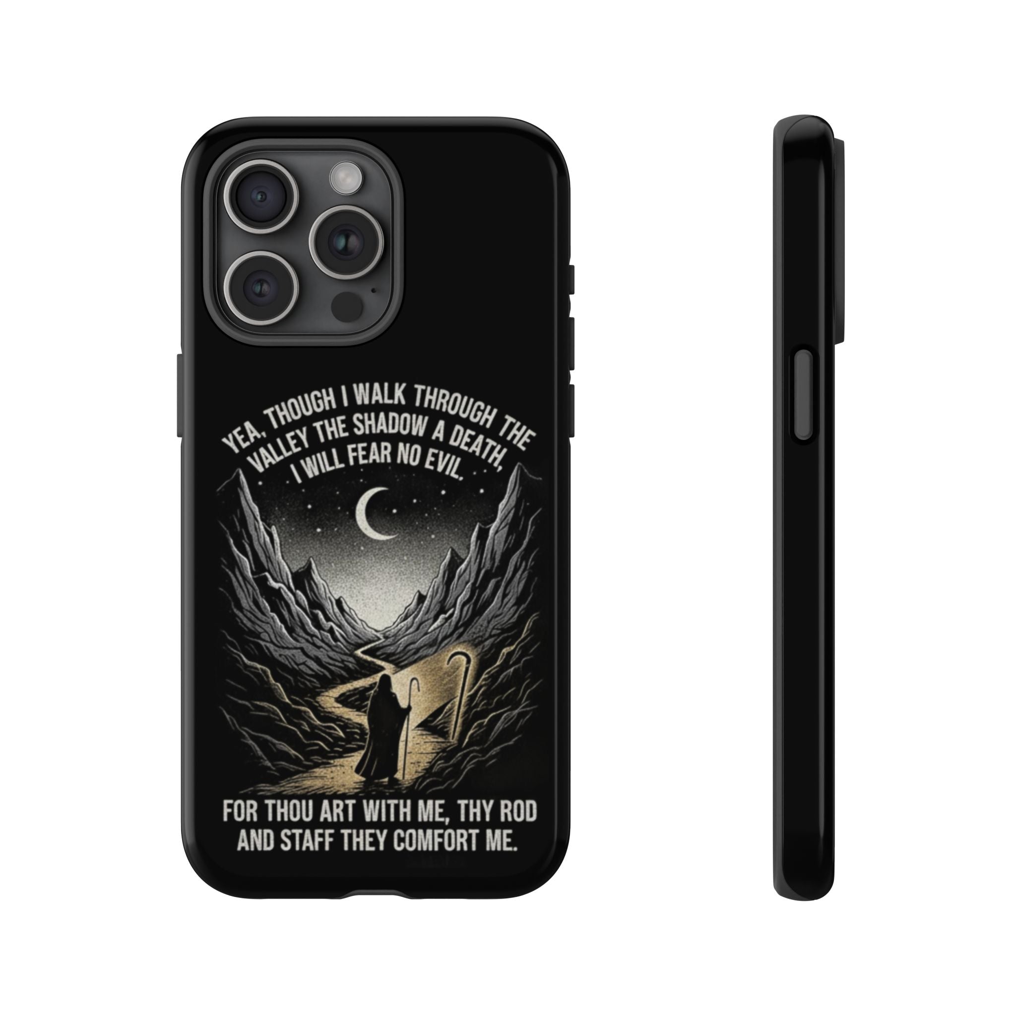 Psalm 23 Shepherd Silhouette phone case | Tough Cases