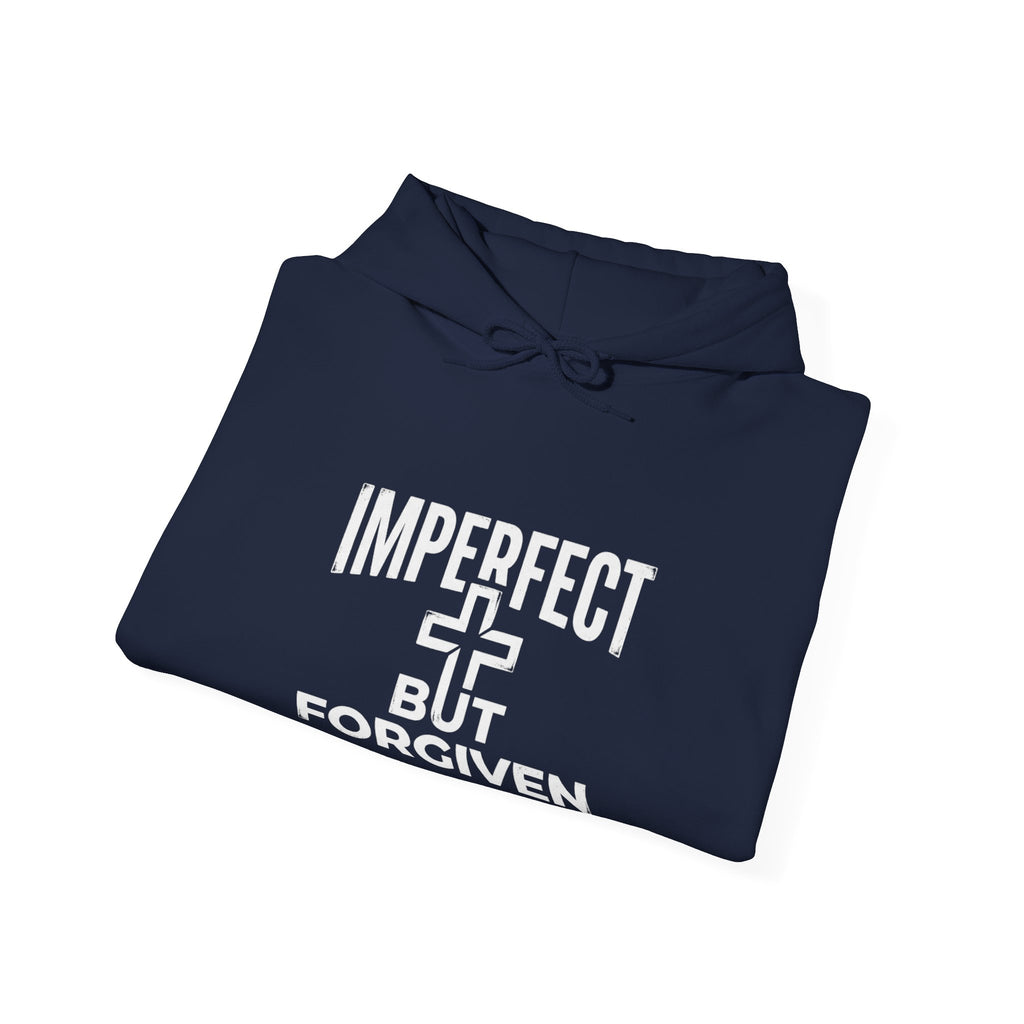 Imperfect But Forgiven Hoodie – Christian Faith Hoodie