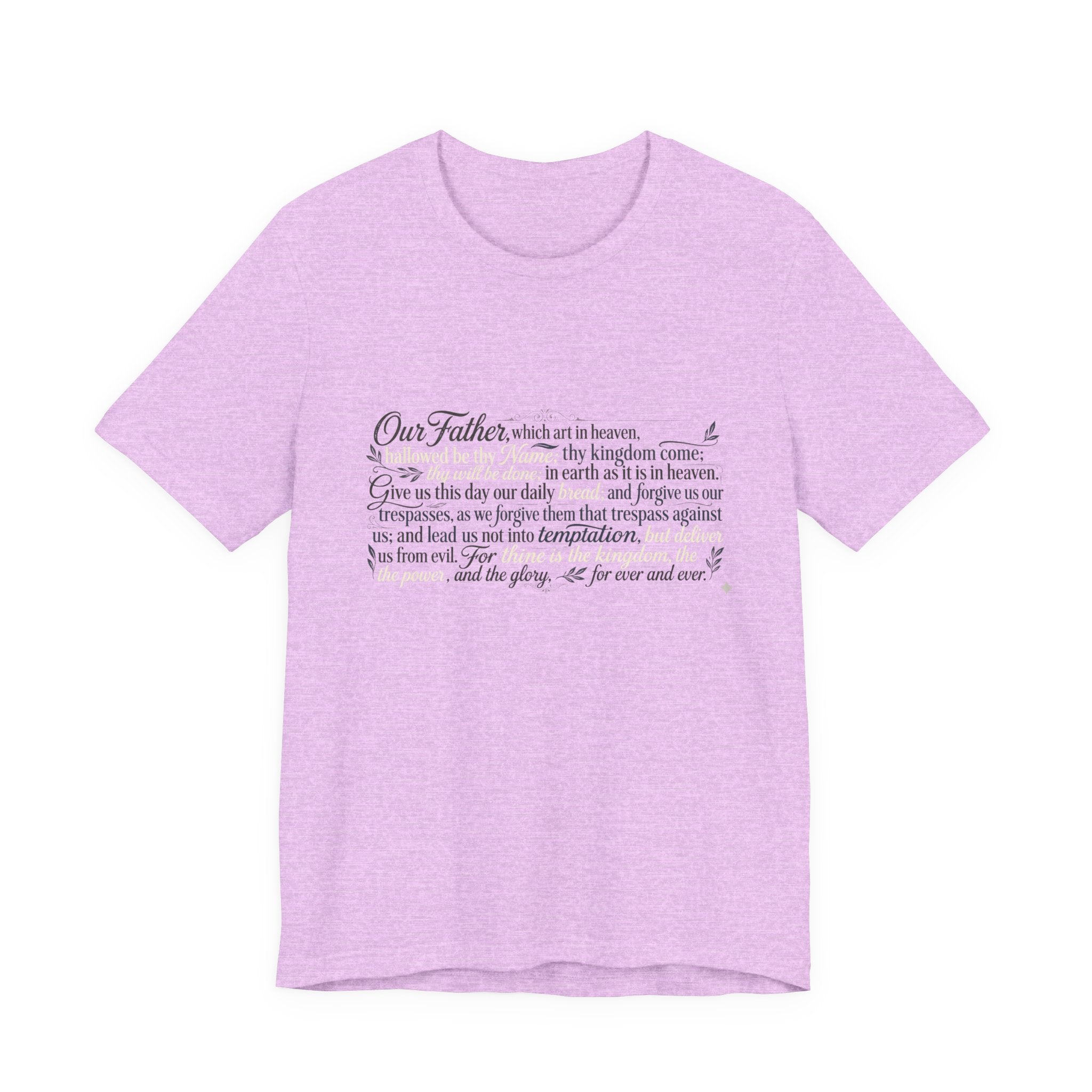 Our Father Prayer T-Shirt - Lord's Prayer Tee