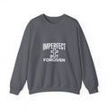 Imperfect But Forgiven sweatshirt | Christian faith cross crewneck