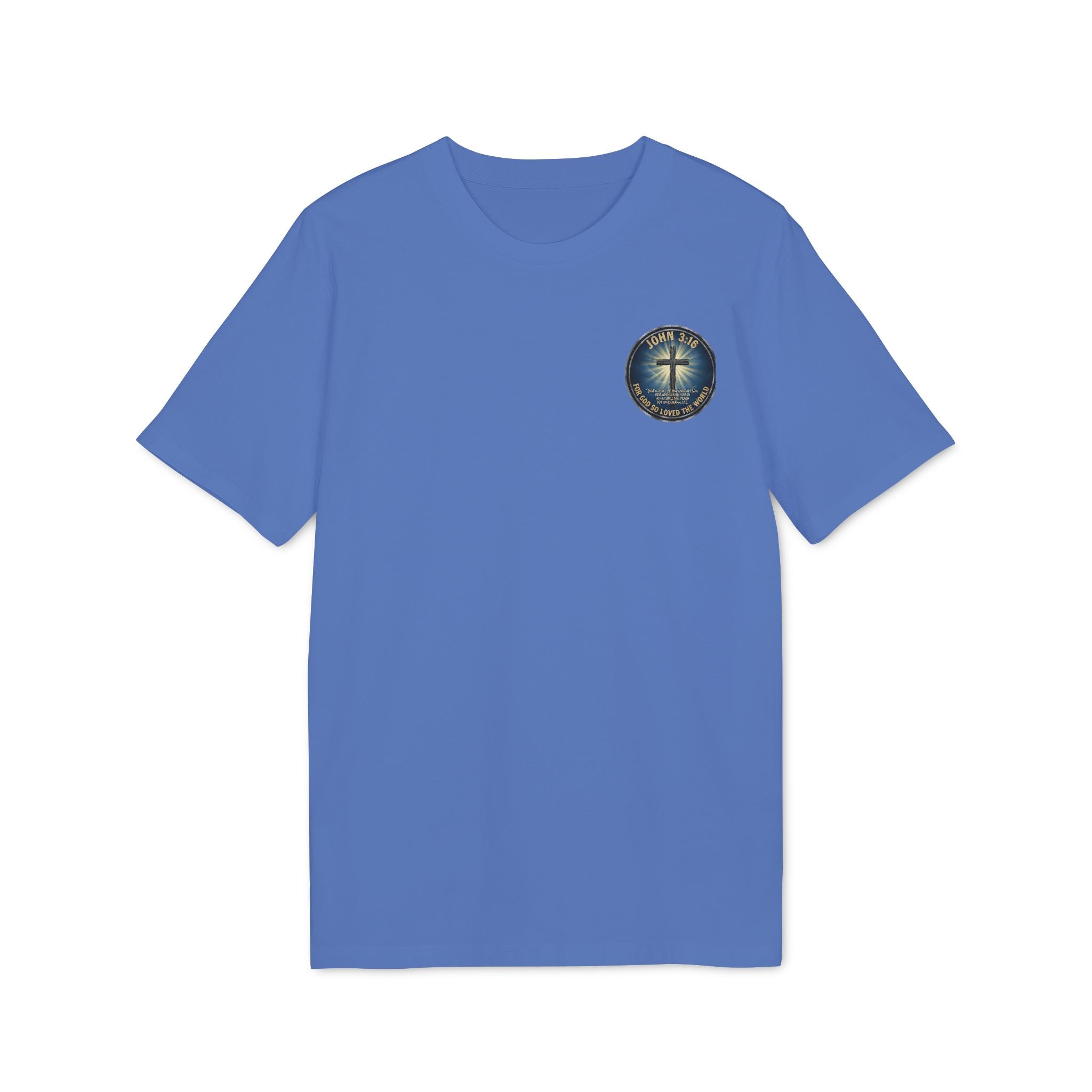 John 3:16 Cross T-shirt | Christian Faith Scripture Tee
