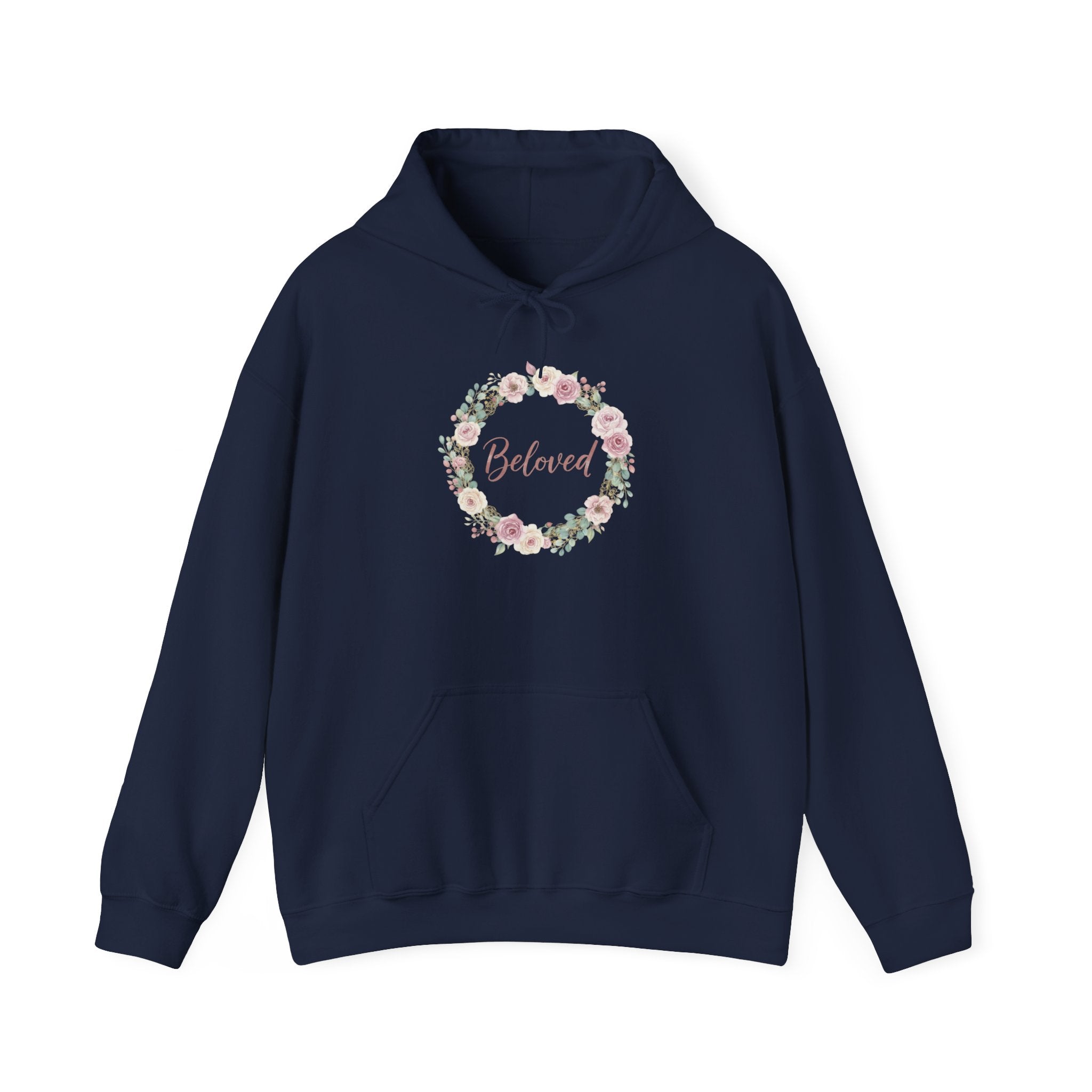 Beloved Floral Wreath Hoodie USA
