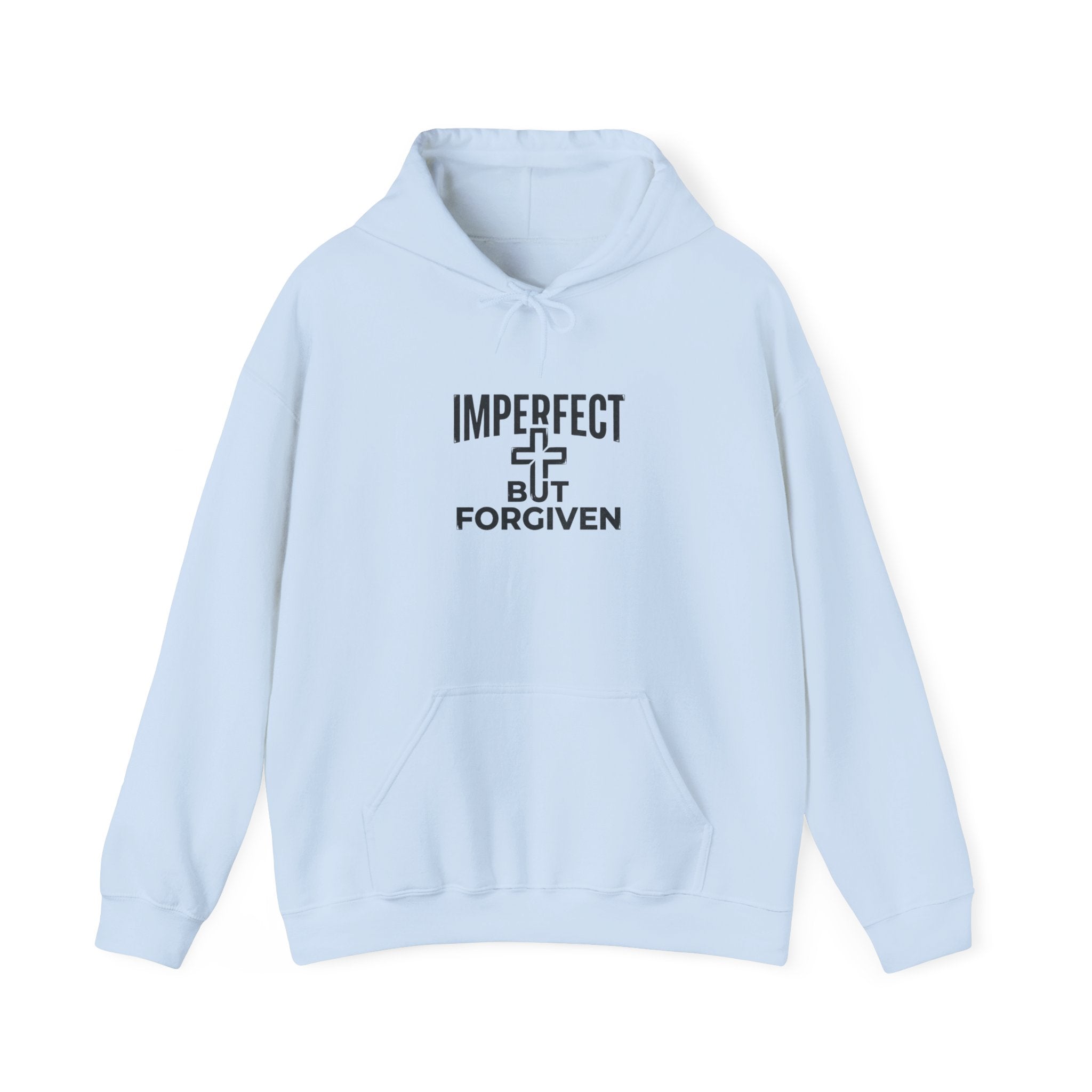 Imperfect But Forgiven Hoodie — Christian Faith hoodie