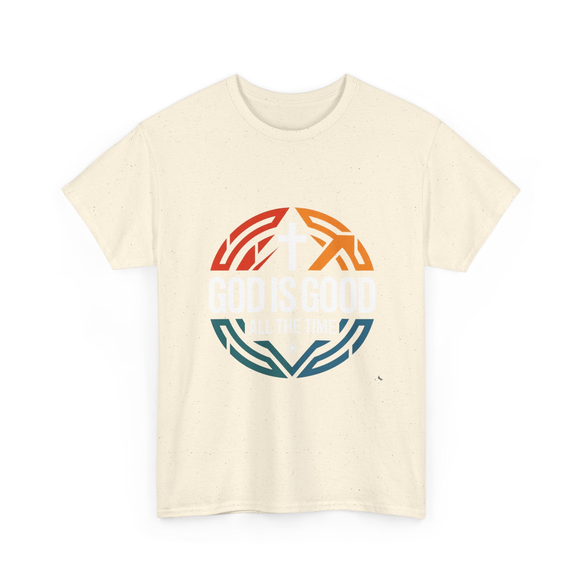 God Is Good All The Time T-Shirt — Christian Faith Cross Tee USA
