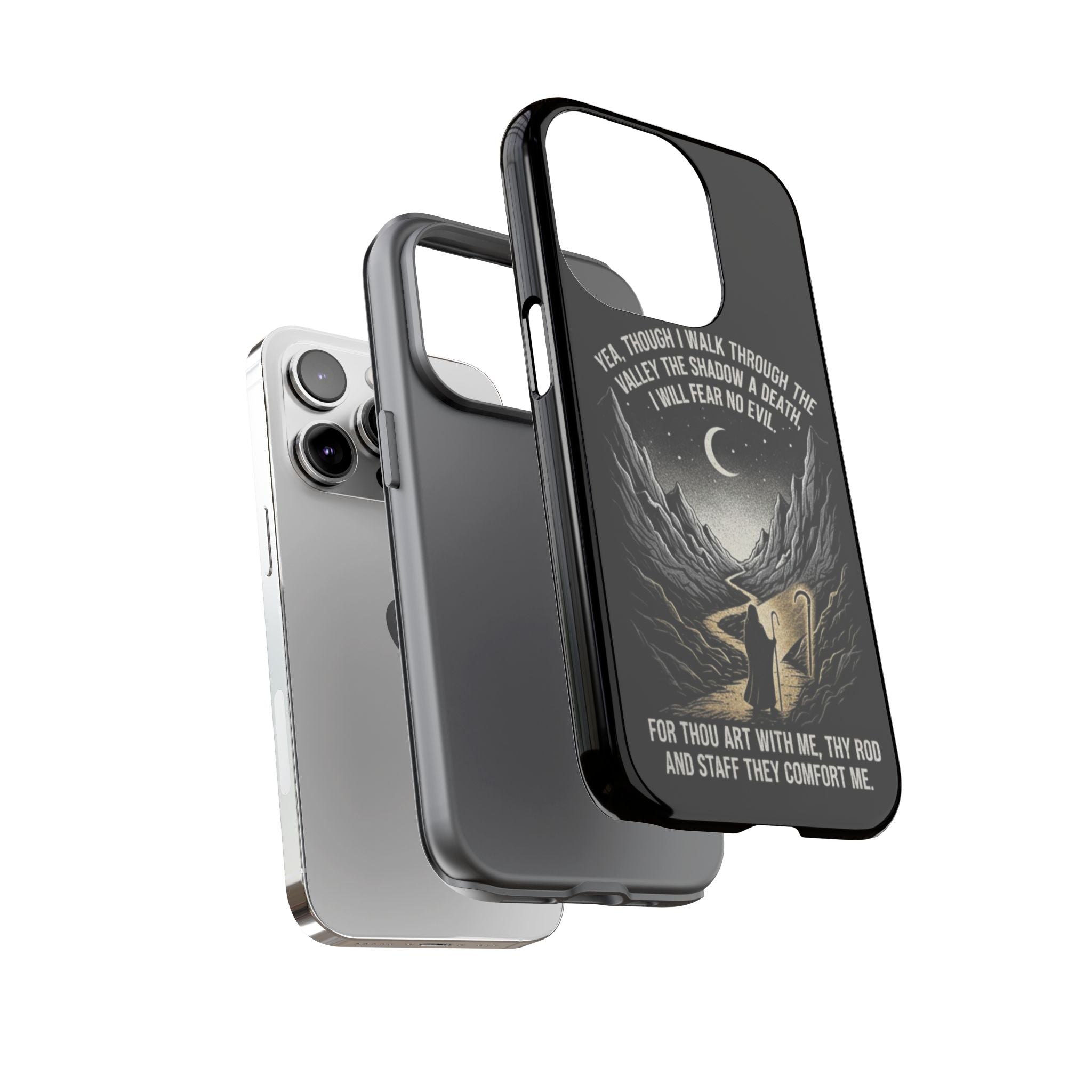 Psalm 23 Shepherd Silhouette phone case | Tough Cases