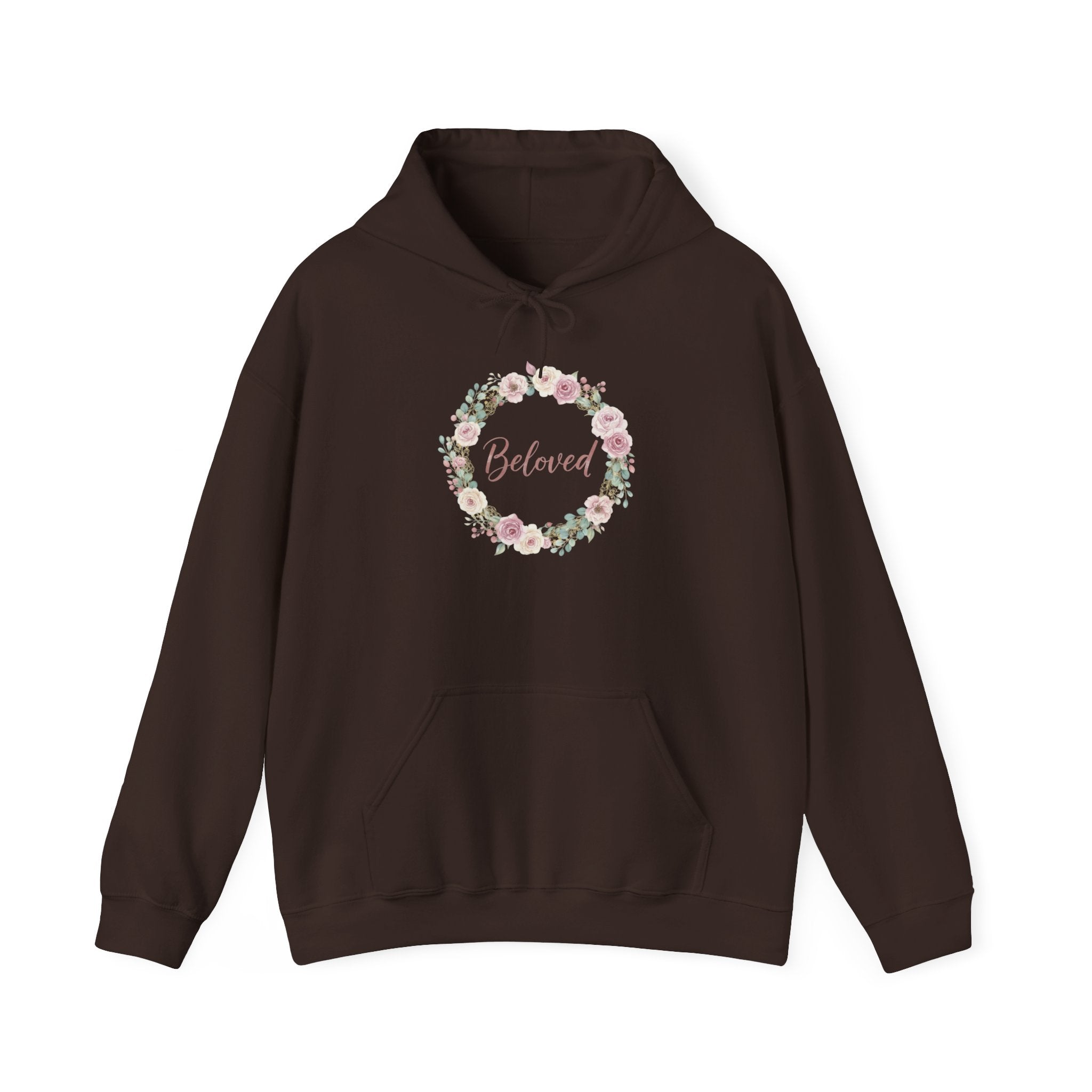 Beloved Floral Wreath Hoodie USA