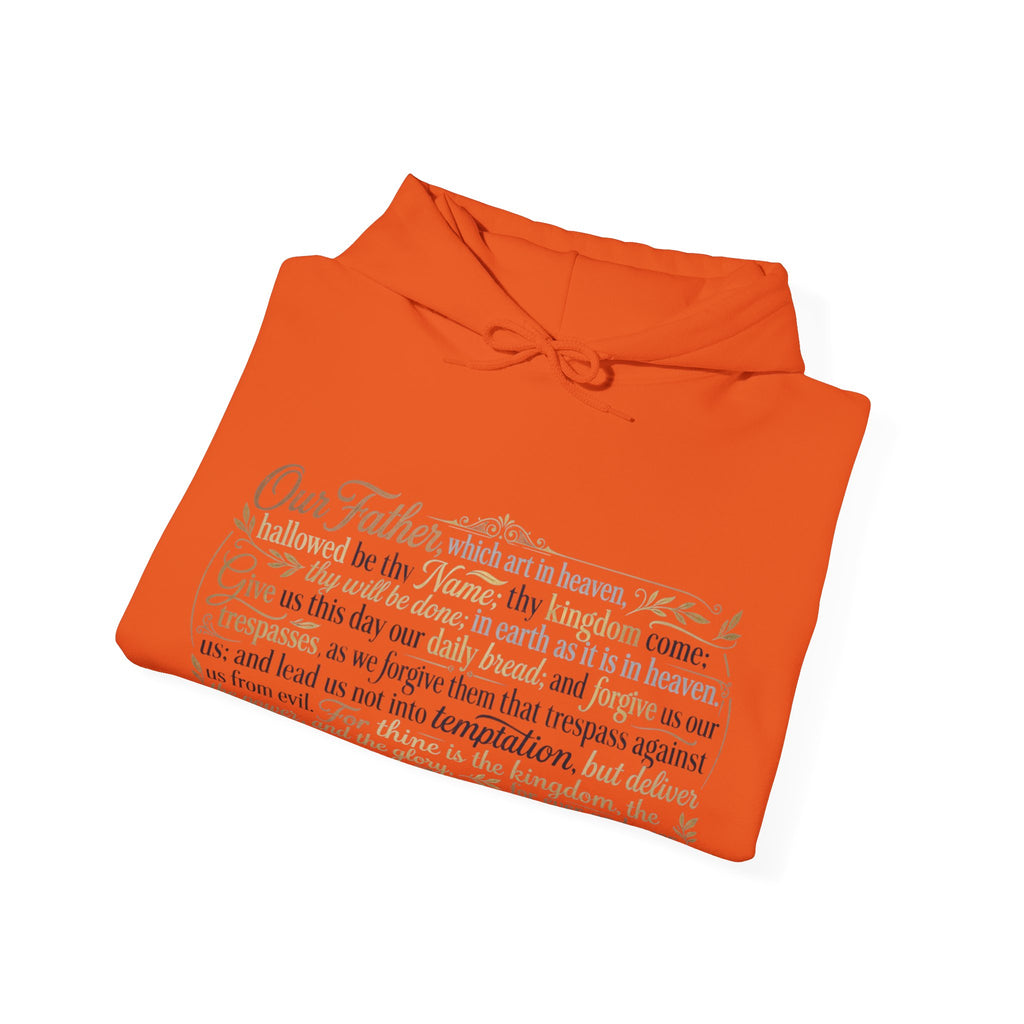 Lord's Prayer Scripture Hoodie | Faith Christian Prayer Pullover