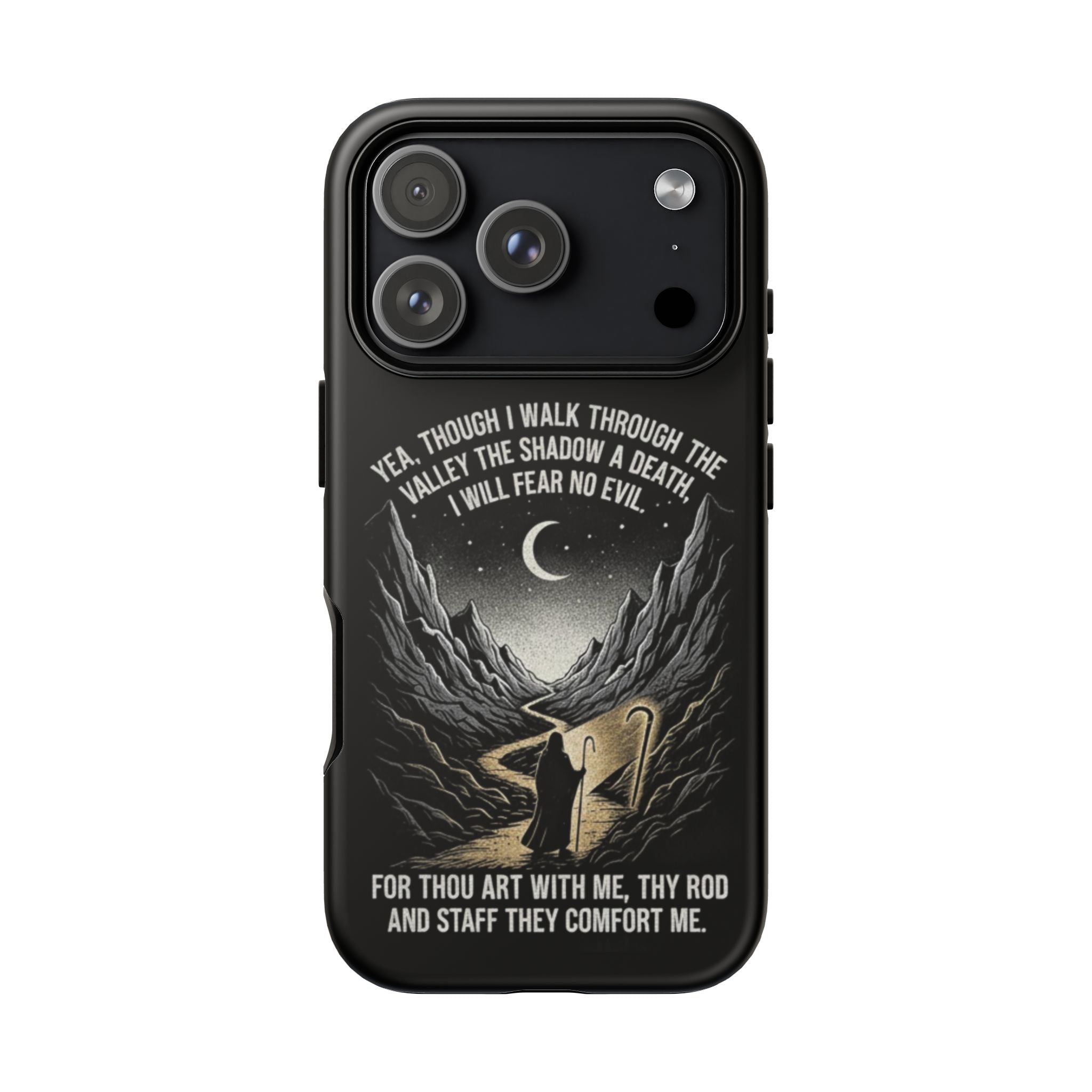 Psalm 23 Shepherd Silhouette phone case | Tough Cases