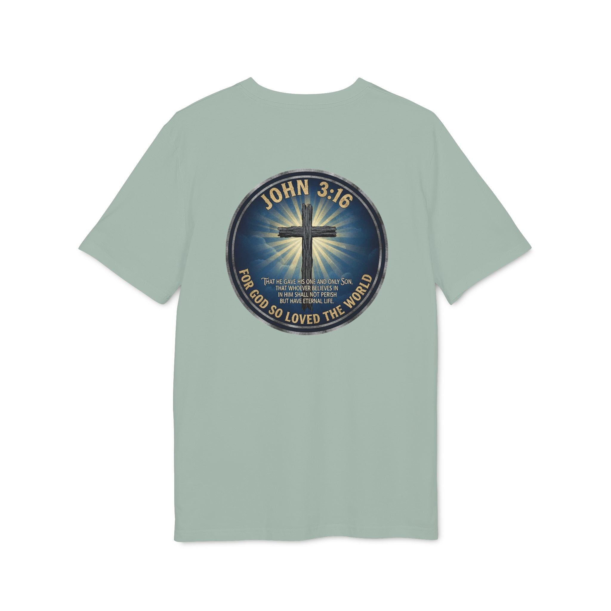 John 3:16 Cross T-shirt | Christian Faith Scripture Tee