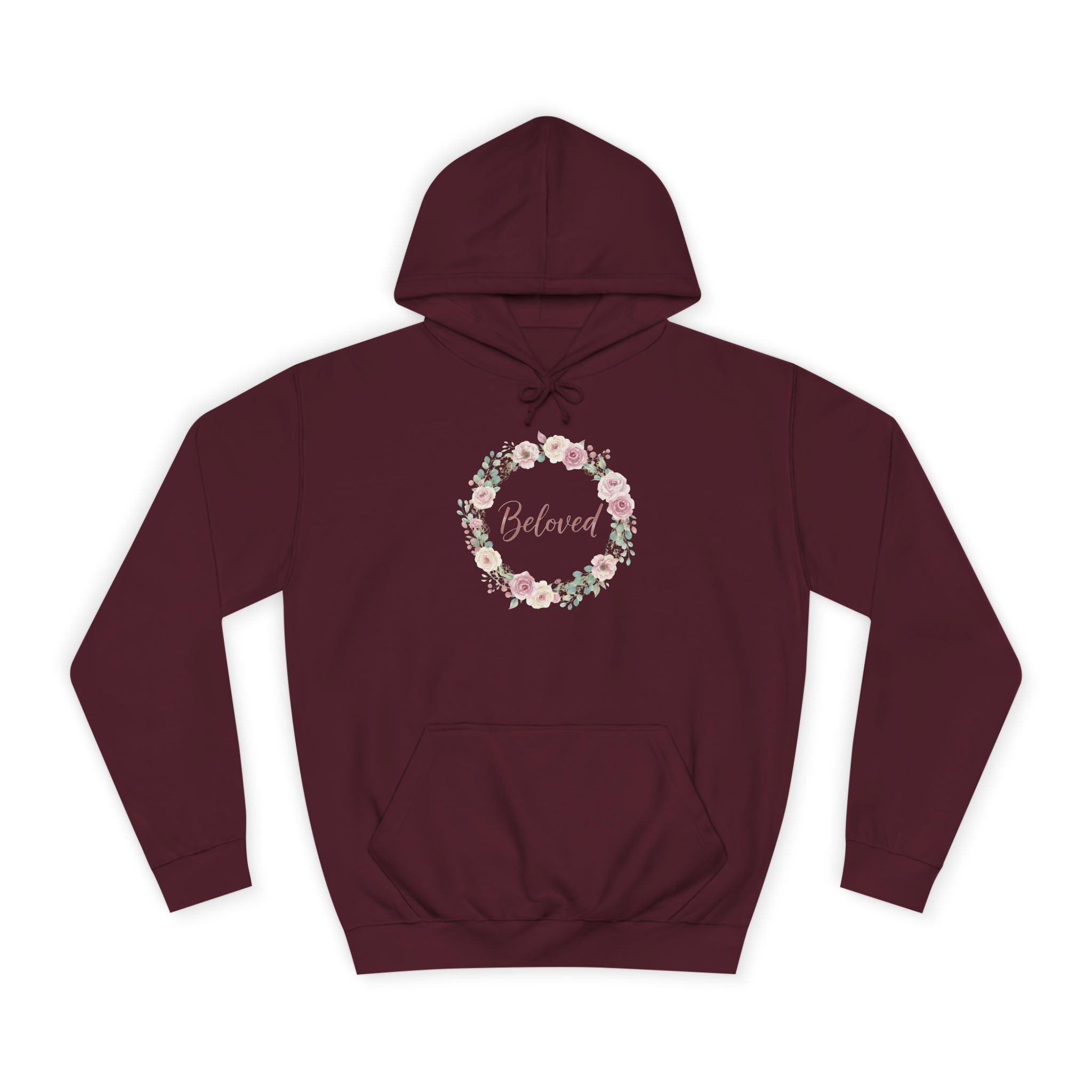 Floral Wreath Beloved Hoodie