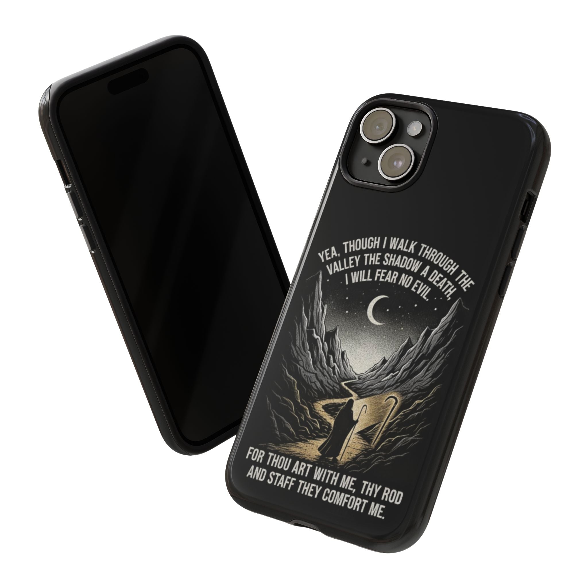 Psalm 23 Shepherd Silhouette phone case | Tough Cases