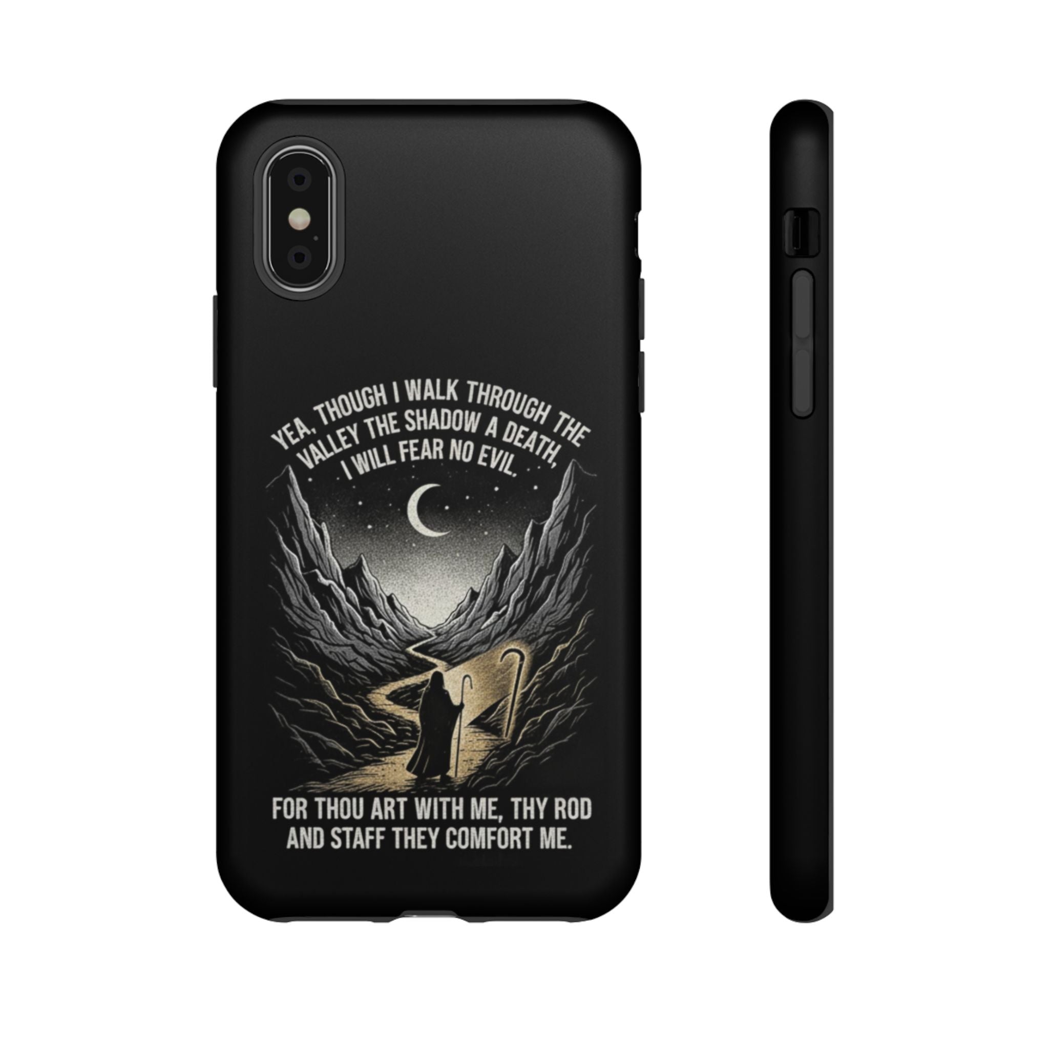 Psalm 23 Shepherd Silhouette phone case | Tough Cases