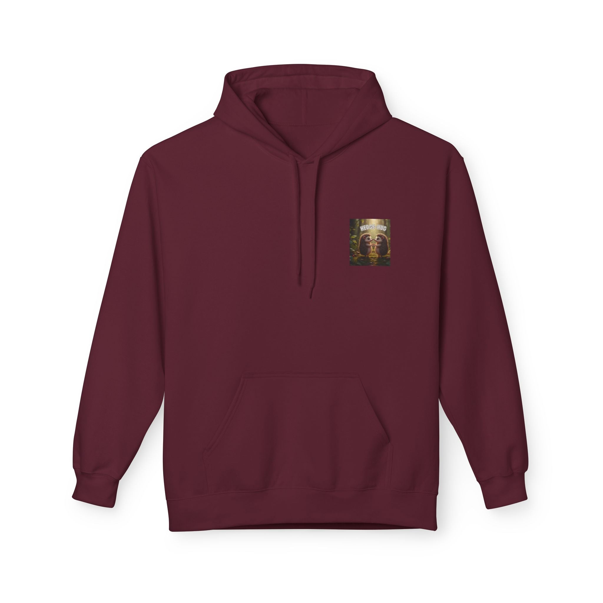 Hedge Hug Hedgehogs Hoodie | Cute Animal Woodland Illustration