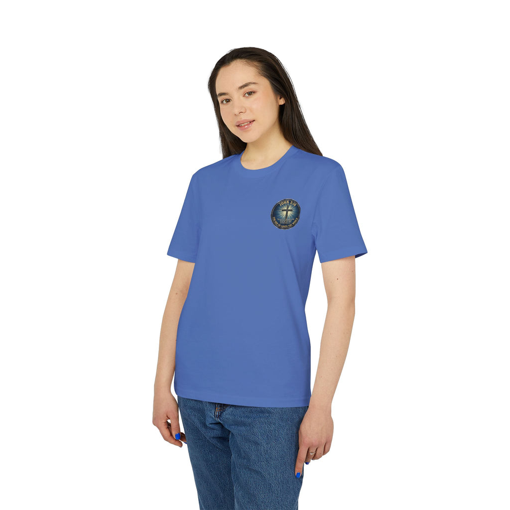 John 3:16 Cross T-shirt | Christian Faith Scripture Tee