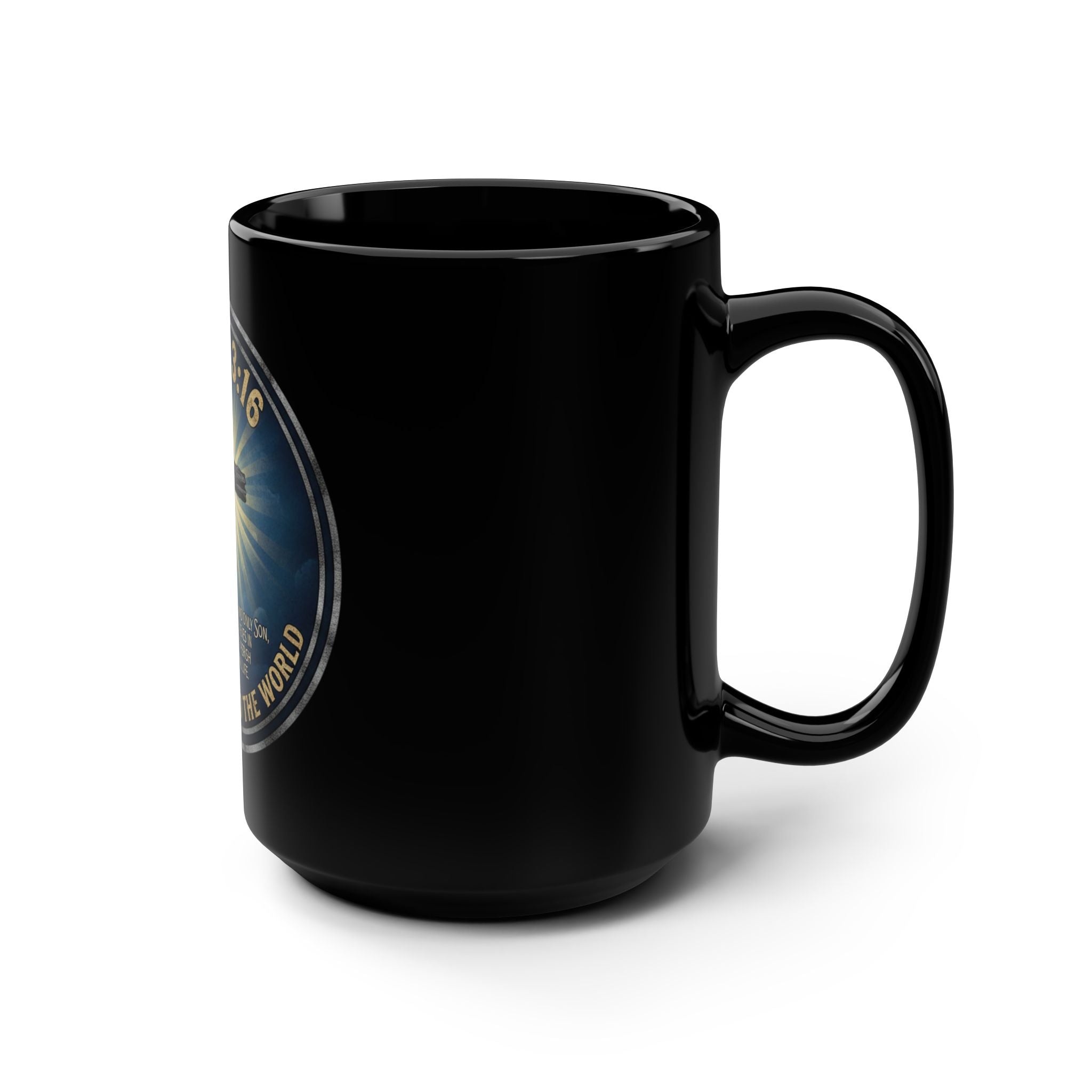 John 3:16 Cross Mug | Christian Scripture Coffee Cup
