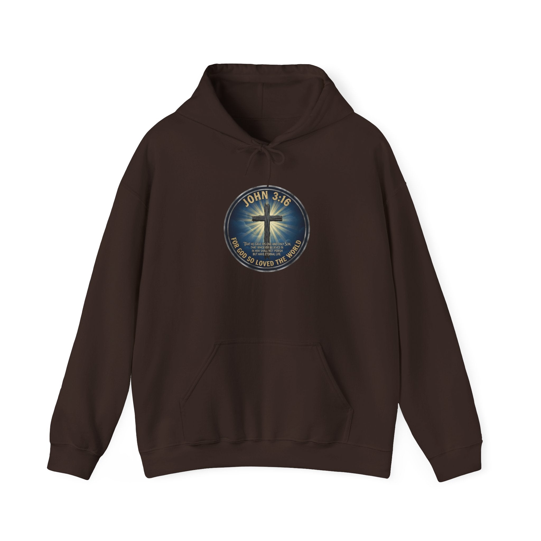 John 3:16 Inspirational Hoodie
