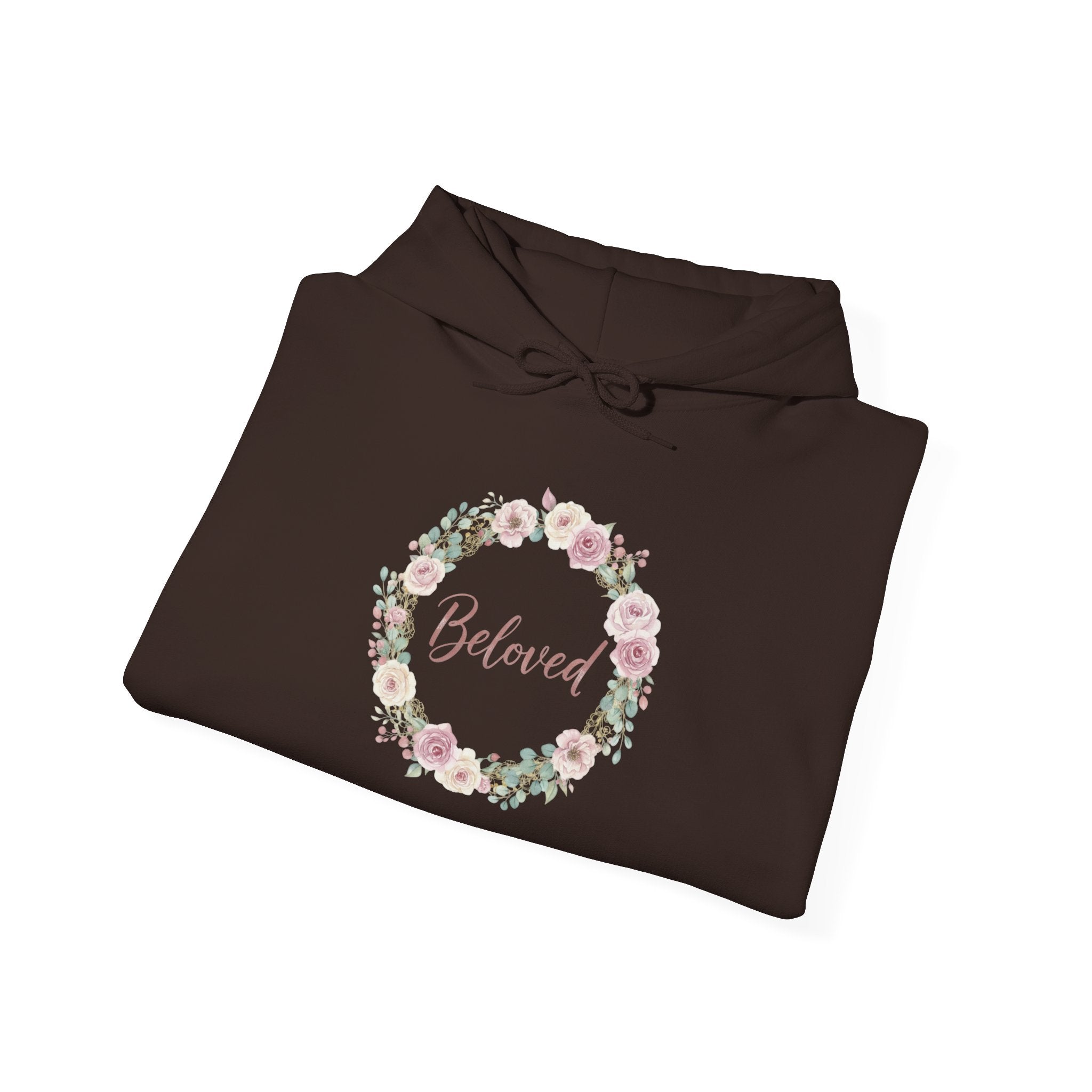 Beloved Floral Wreath Hoodie USA