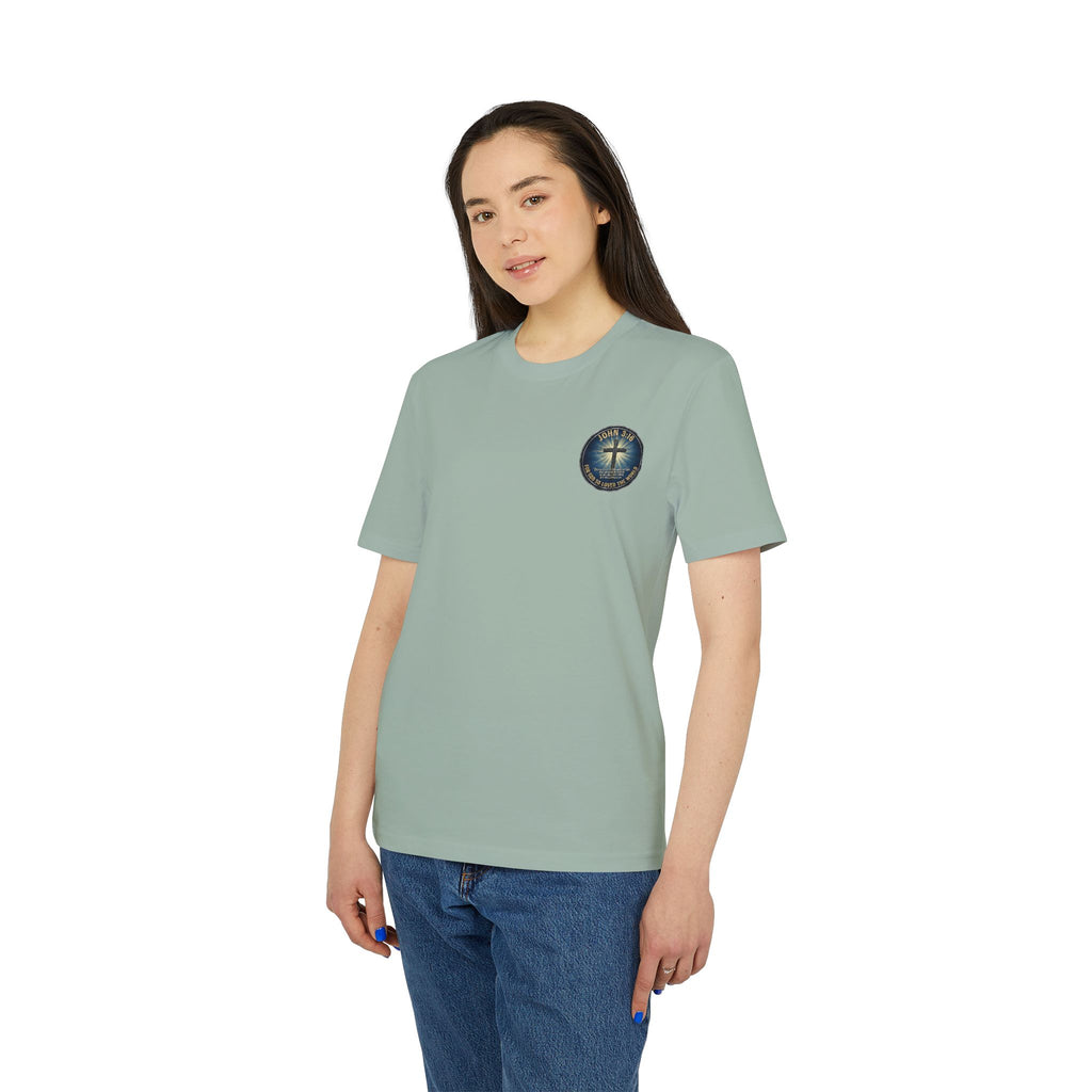 John 3:16 Cross T-shirt | Christian Faith Scripture Tee