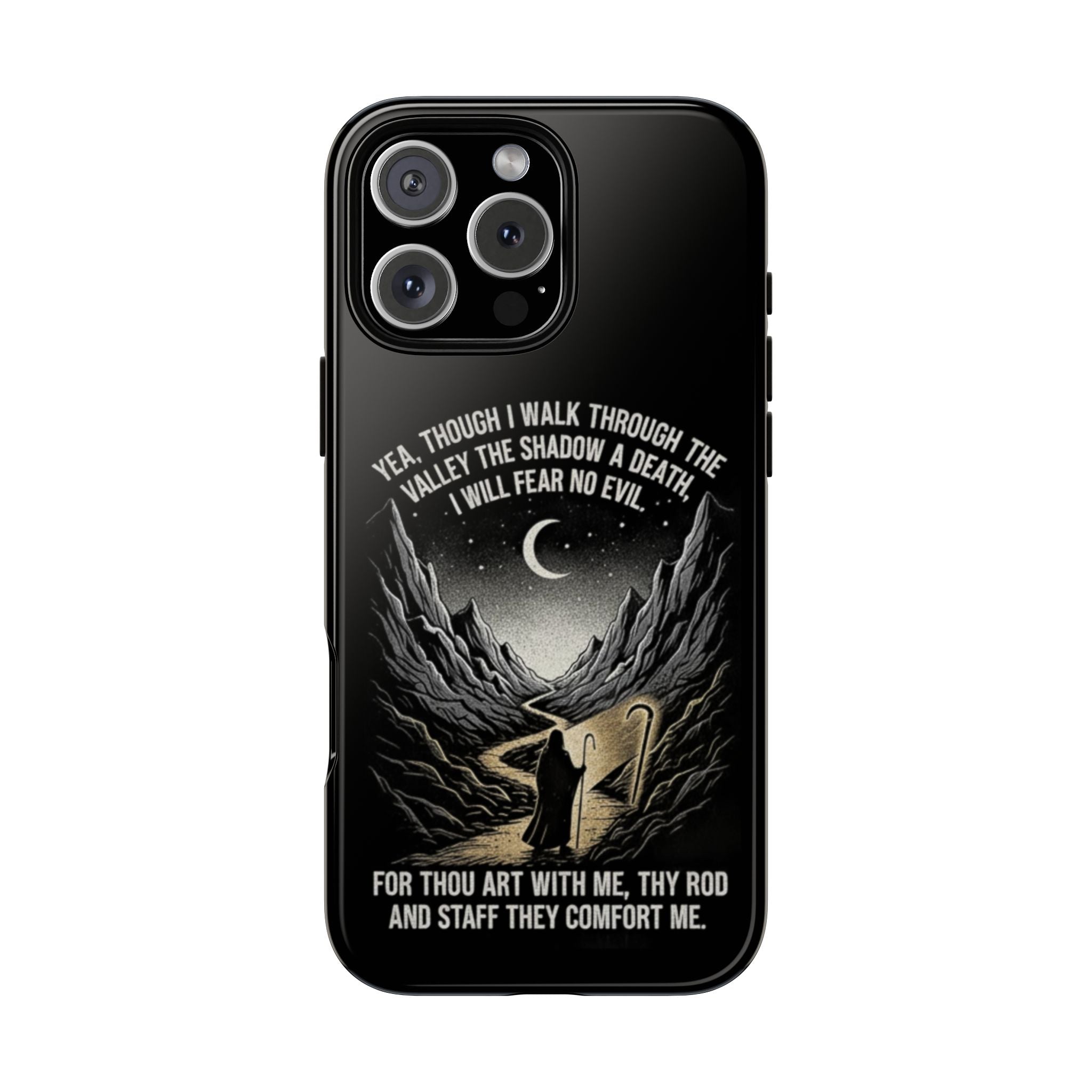 Psalm 23 Shepherd Silhouette phone case | Tough Cases