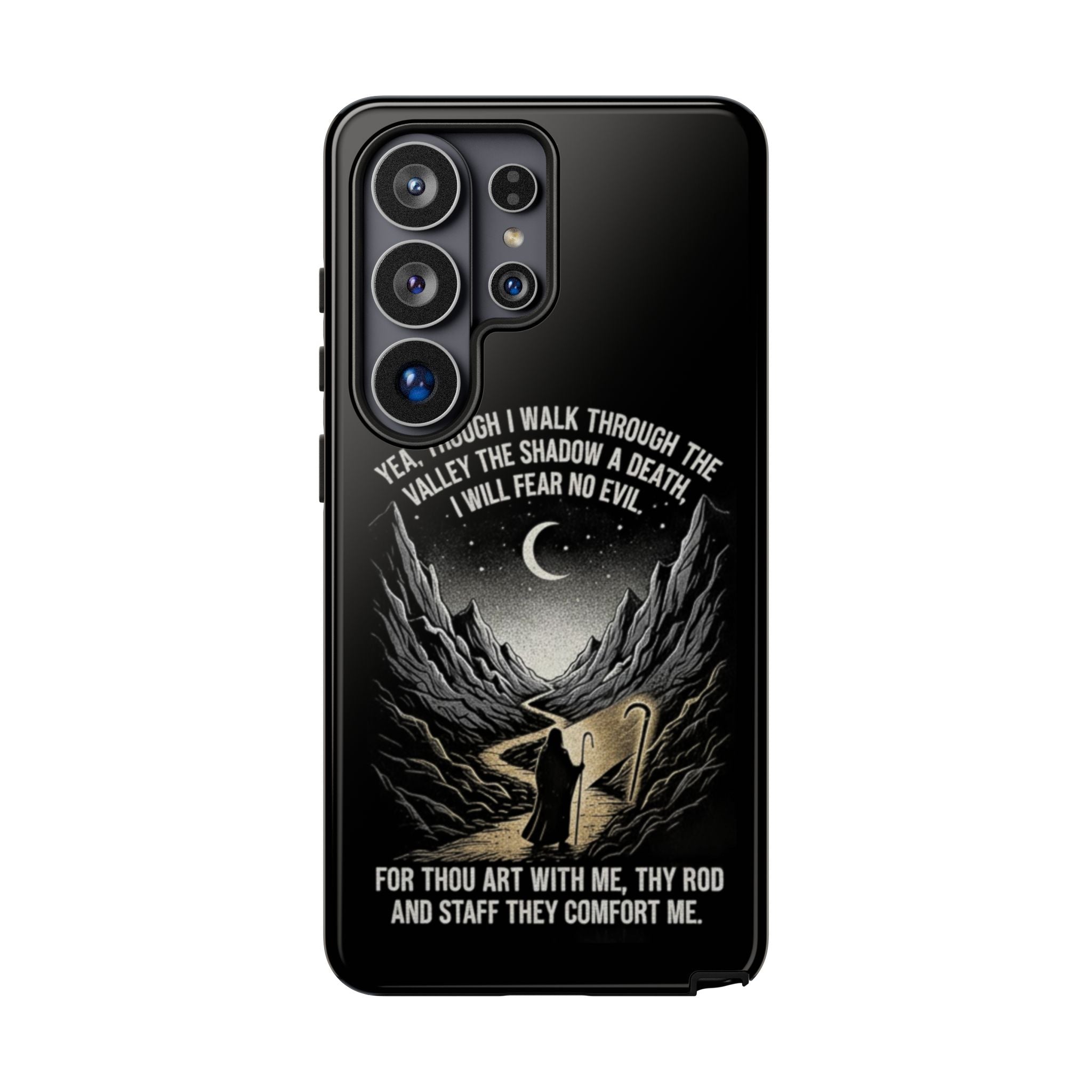 Psalm 23 Shepherd Silhouette phone case | Tough Cases