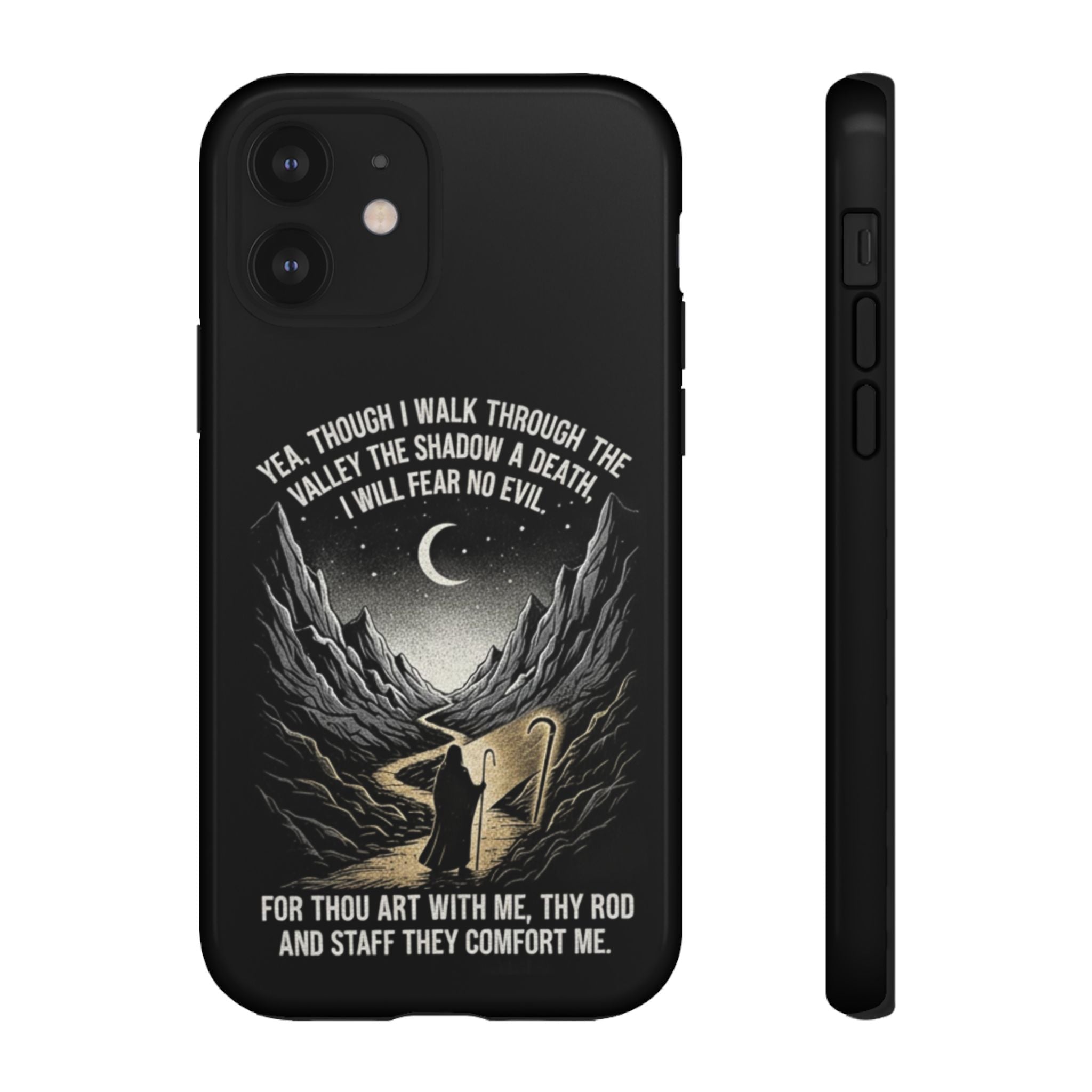 Psalm 23 Shepherd Silhouette phone case | Tough Cases