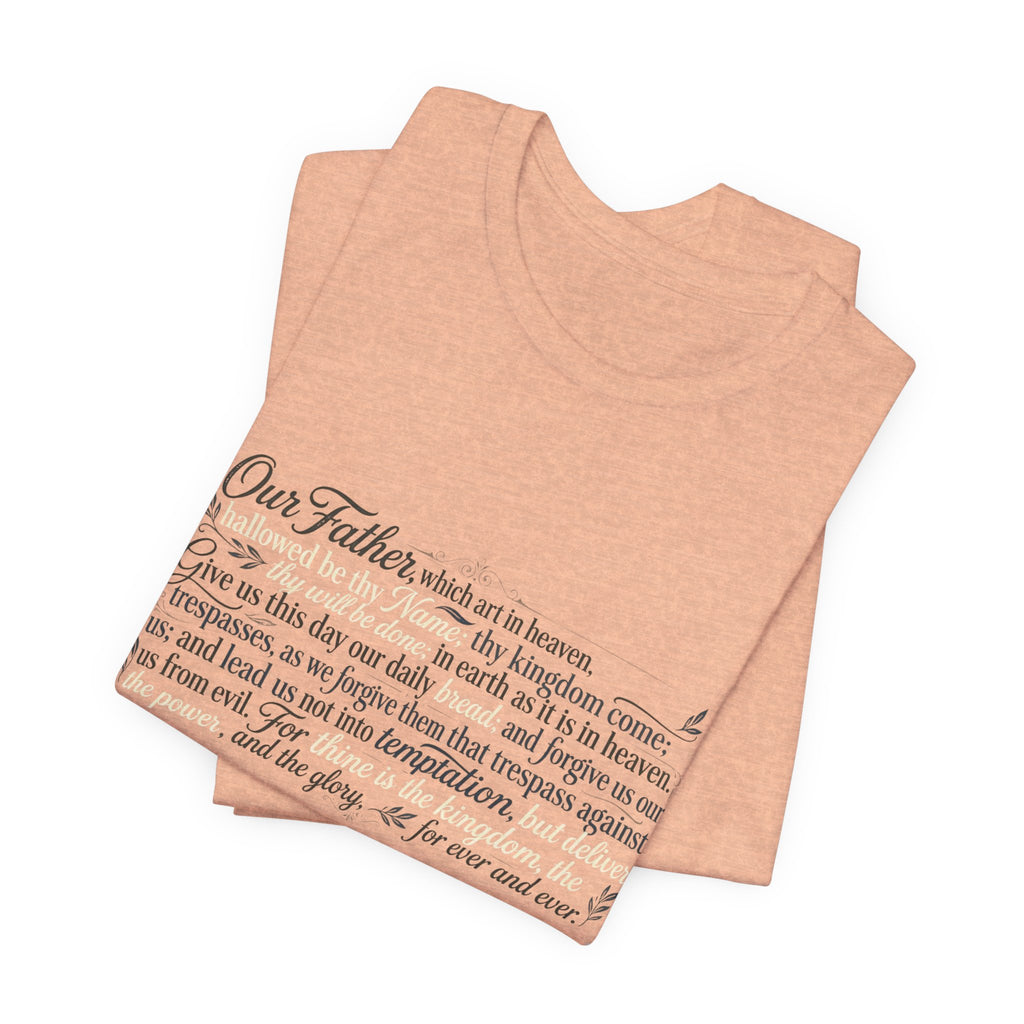 Our Father Prayer T-Shirt - Lord's Prayer Tee