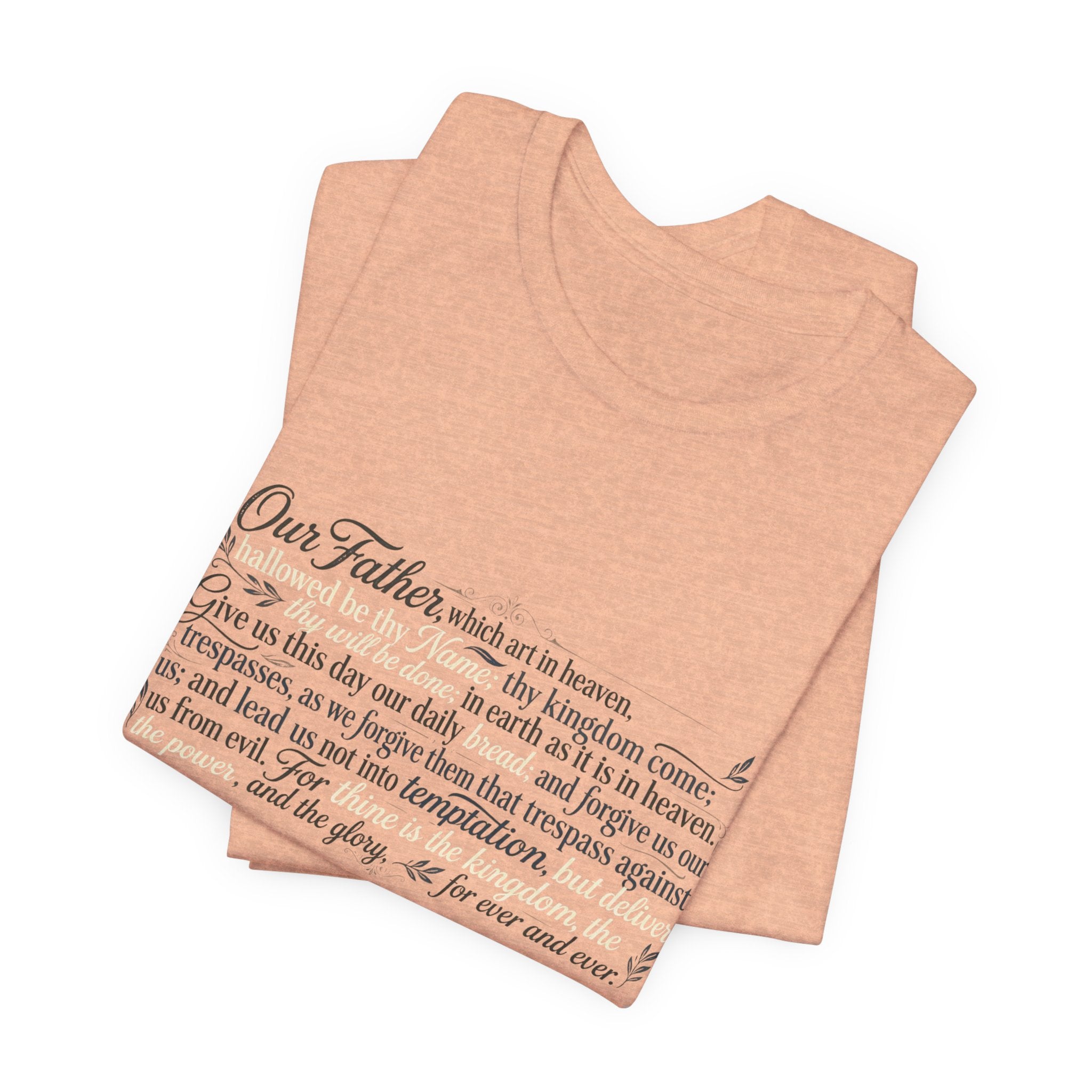 Our Father Prayer T-Shirt - Lord's Prayer Tee