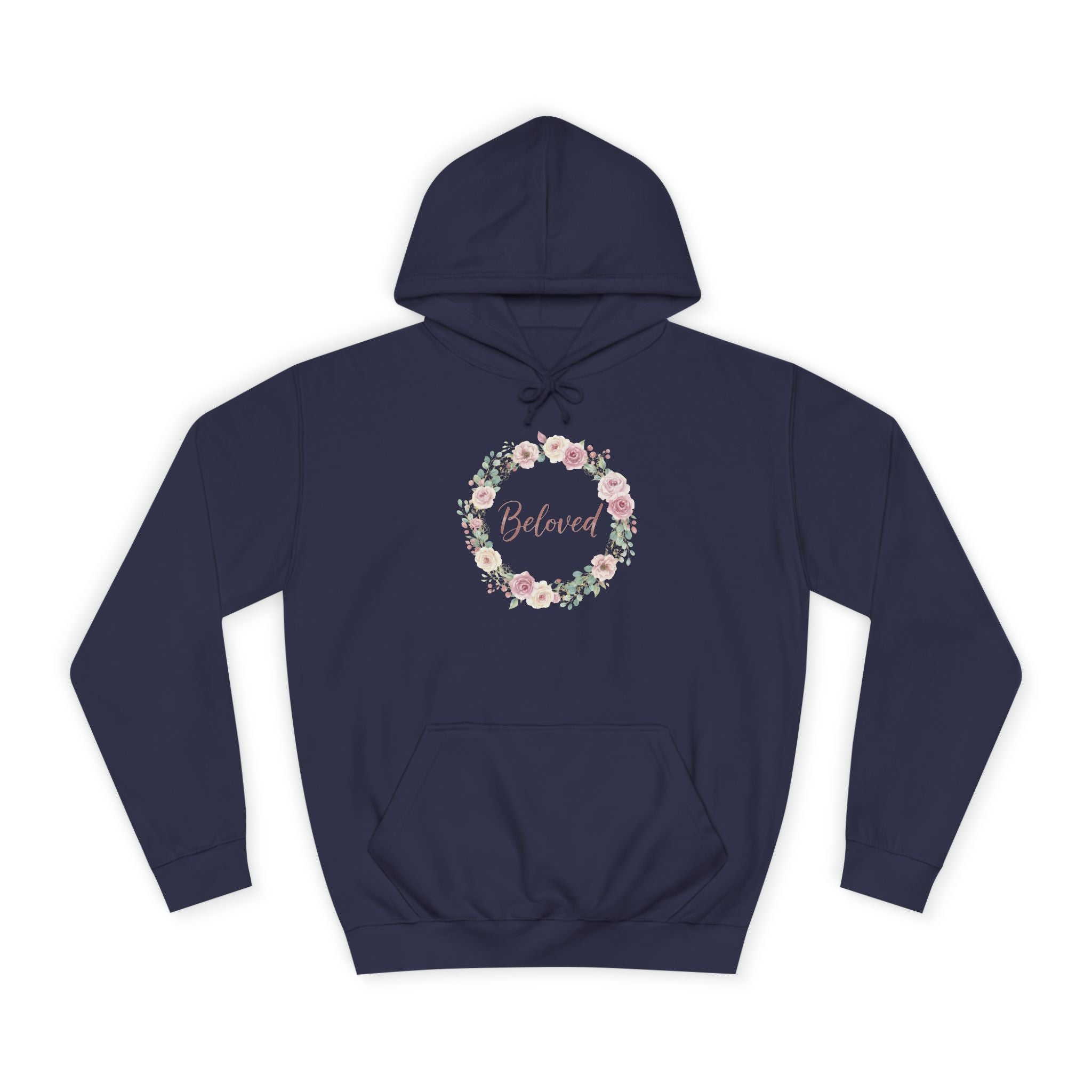 Floral Wreath Beloved Hoodie
