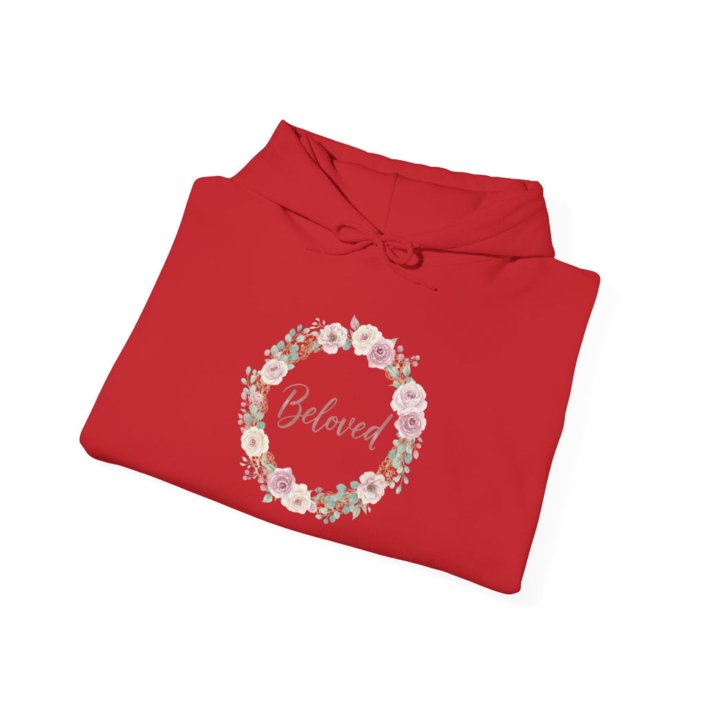 Beloved Floral Wreath Hoodie USA