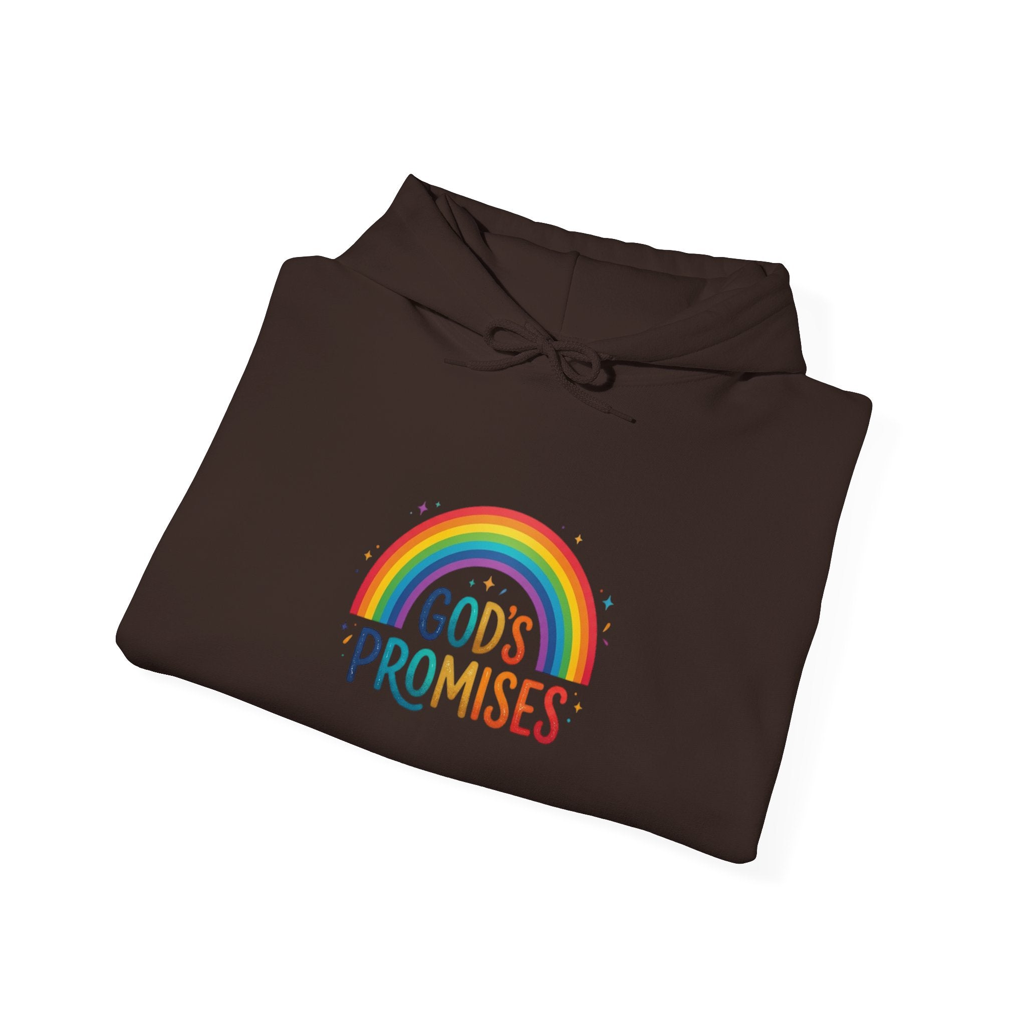 "God's Promises" Rainbow Christian Hoodie