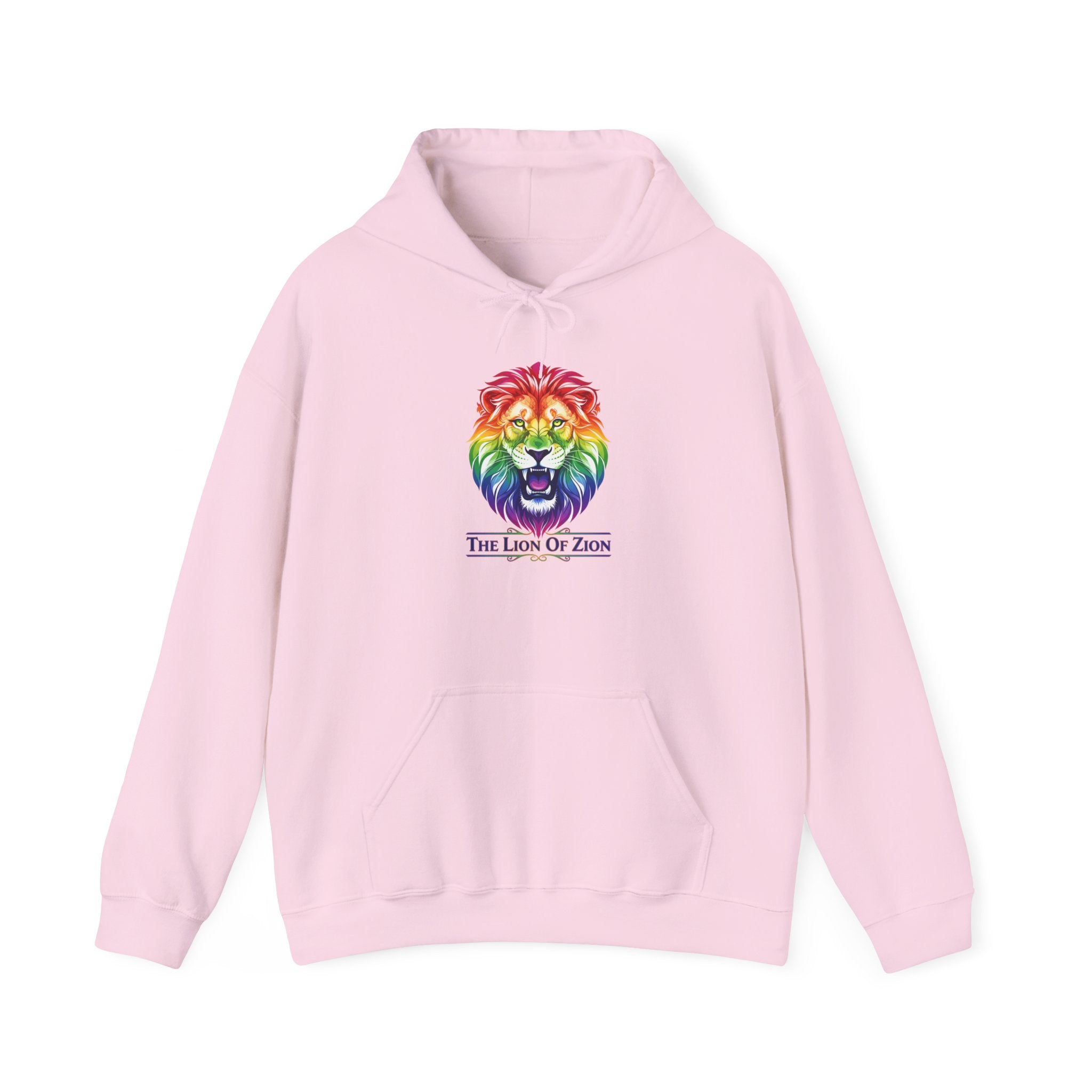 Rainbow Lion of Zion Hoodie
