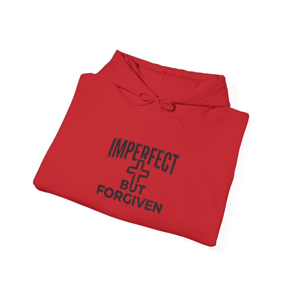 Imperfect But Forgiven Hoodie — Christian Faith hoodie