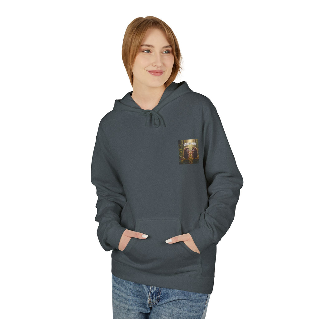 Hedge Hug Hedgehogs Hoodie | Cute Animal Woodland Illustration