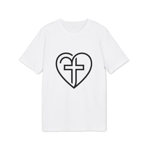 Christian Heart Cross T-Shirt — Faith Graphic Tee