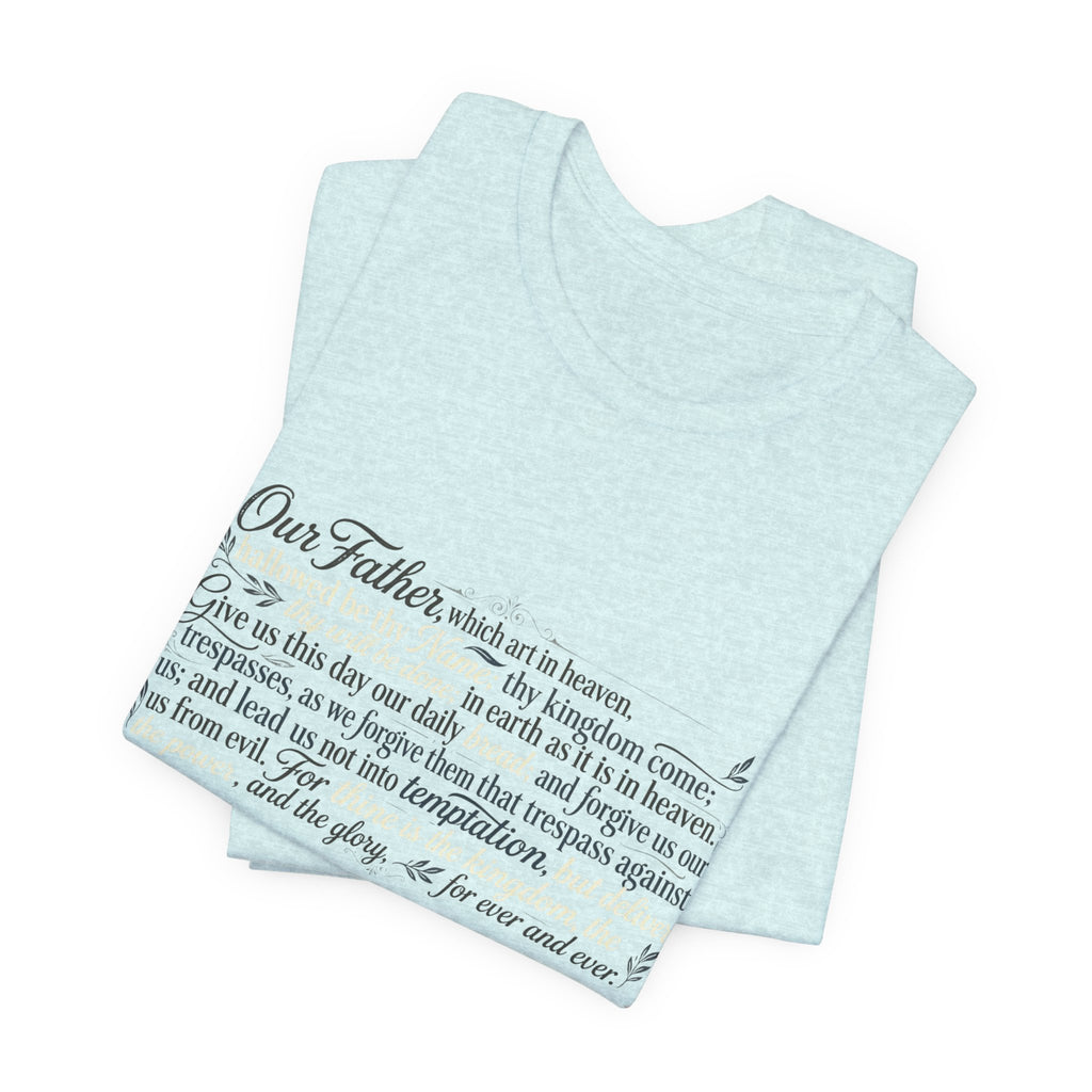 Our Father Prayer T-Shirt - Lord's Prayer Tee