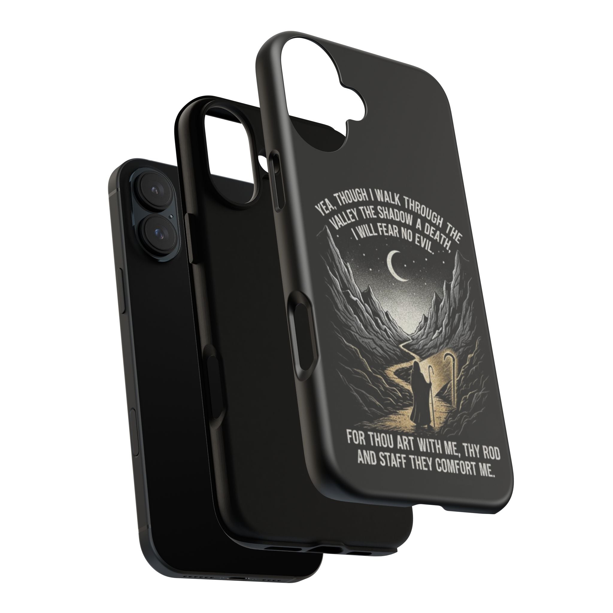 Psalm 23 Shepherd Silhouette phone case | Tough Cases