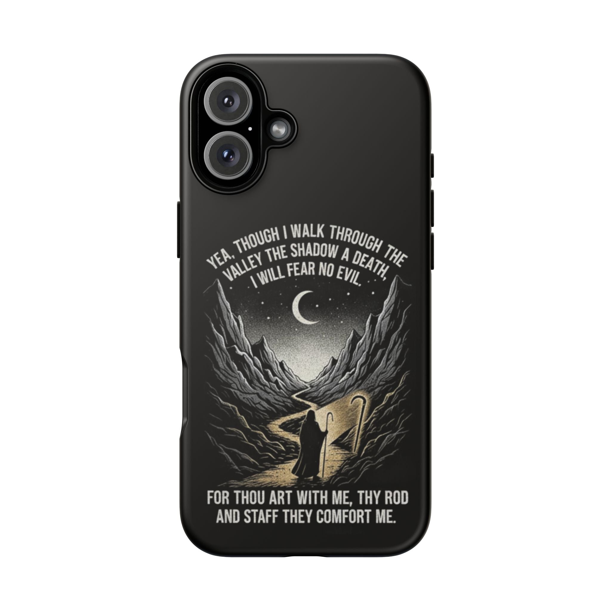 Psalm 23 Shepherd Silhouette phone case | Tough Cases