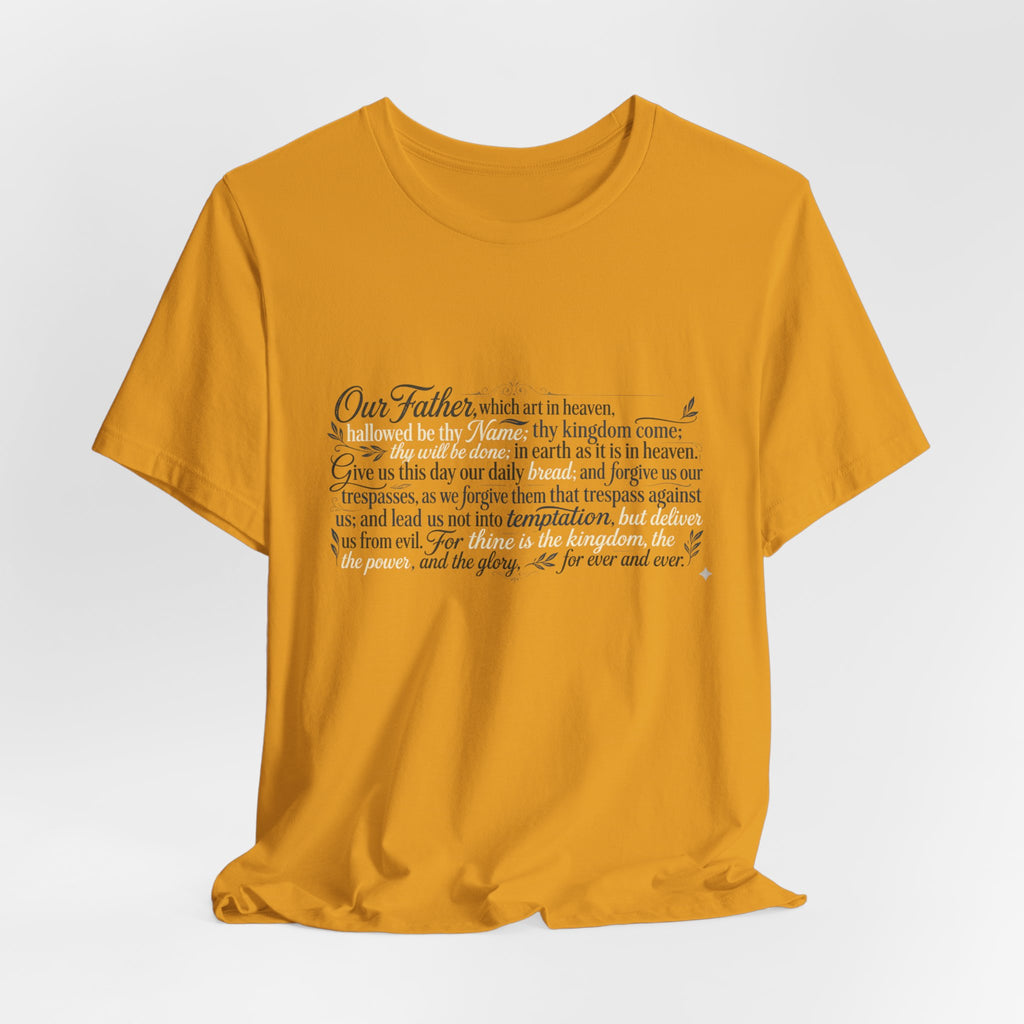 Our Father Prayer T-Shirt - Lord's Prayer Tee