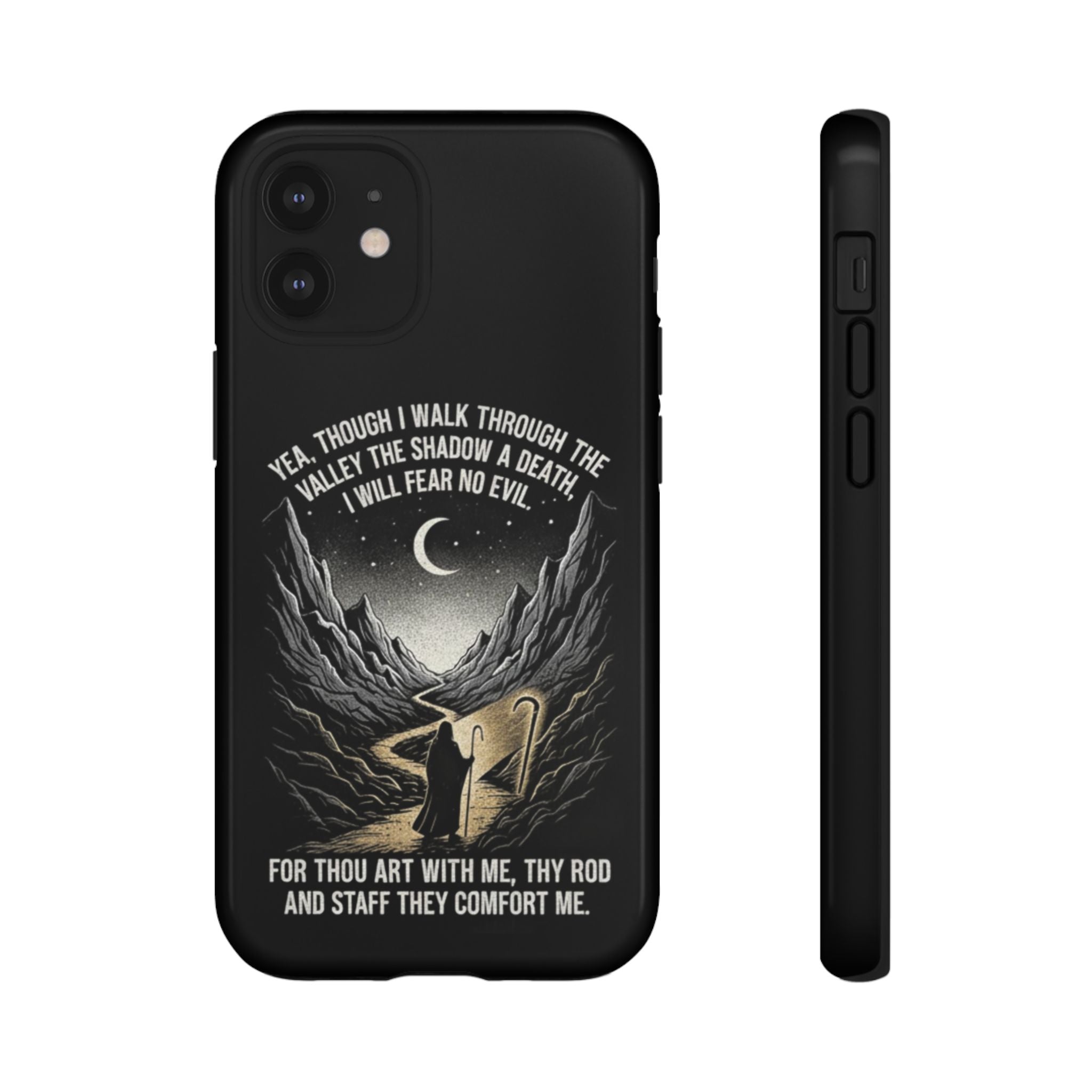 Psalm 23 Shepherd Silhouette phone case | Tough Cases
