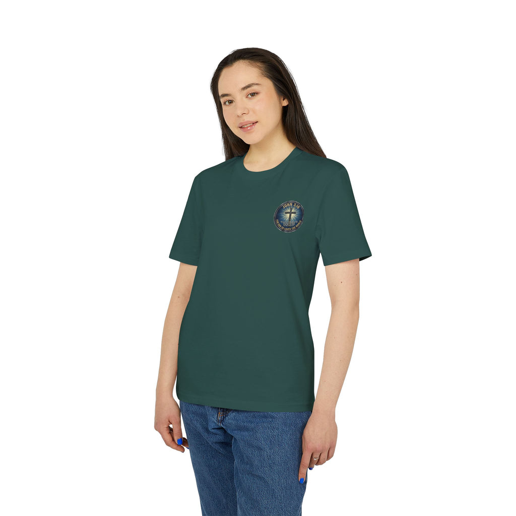 John 3:16 Cross T-shirt | Christian Faith Scripture Tee