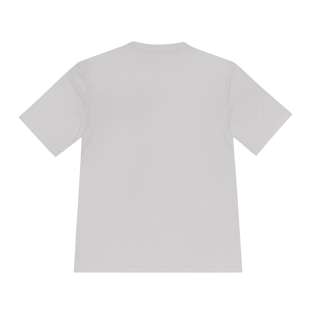 Moisture-Wicking Tee — Minimal "Just Play" Athletic Shirt
