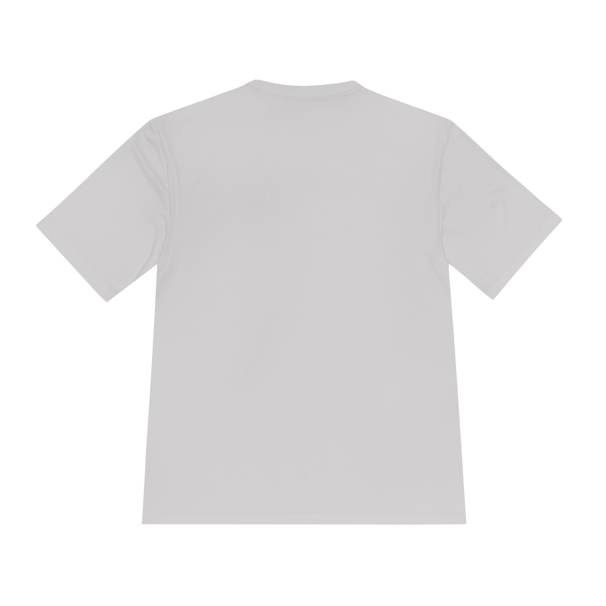 Moisture-Wicking Tee — Minimal "Just Play" Athletic Shirt