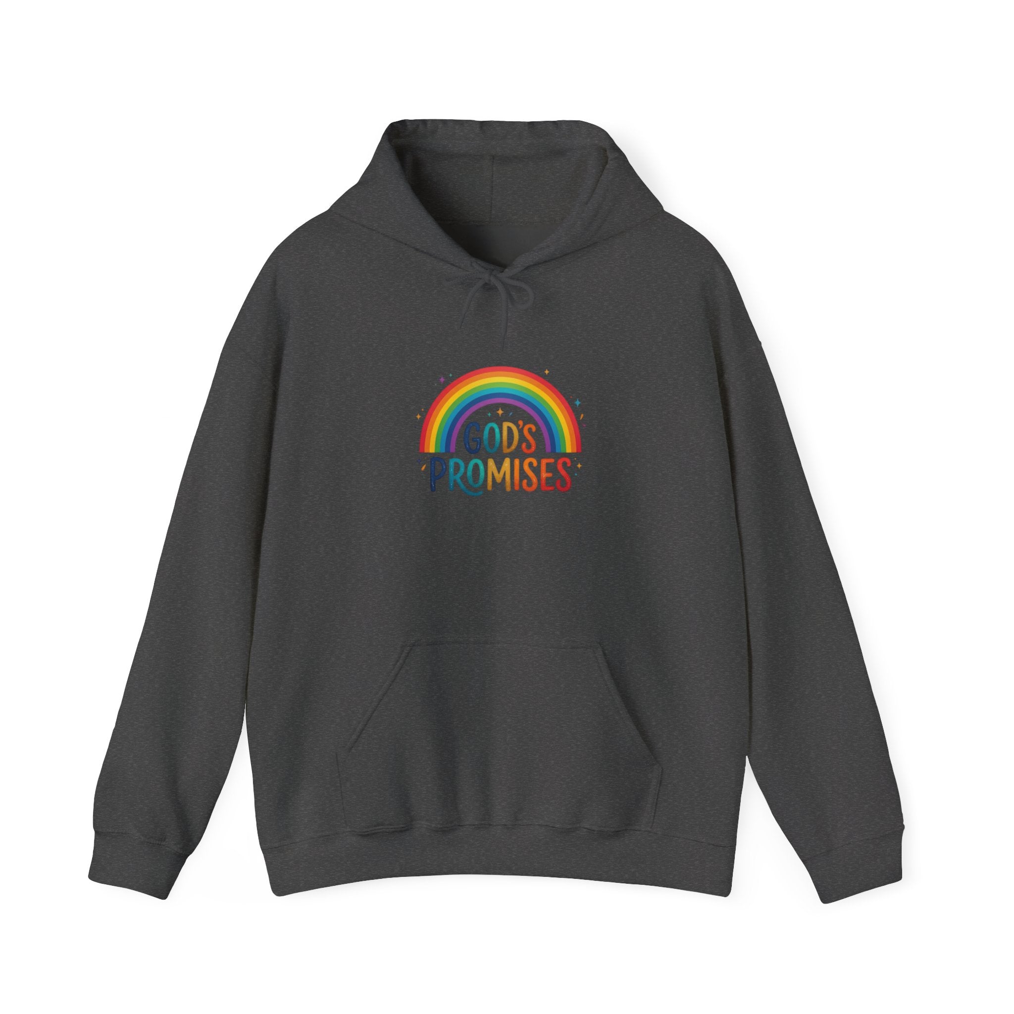 "God's Promises" Rainbow Christian Hoodie