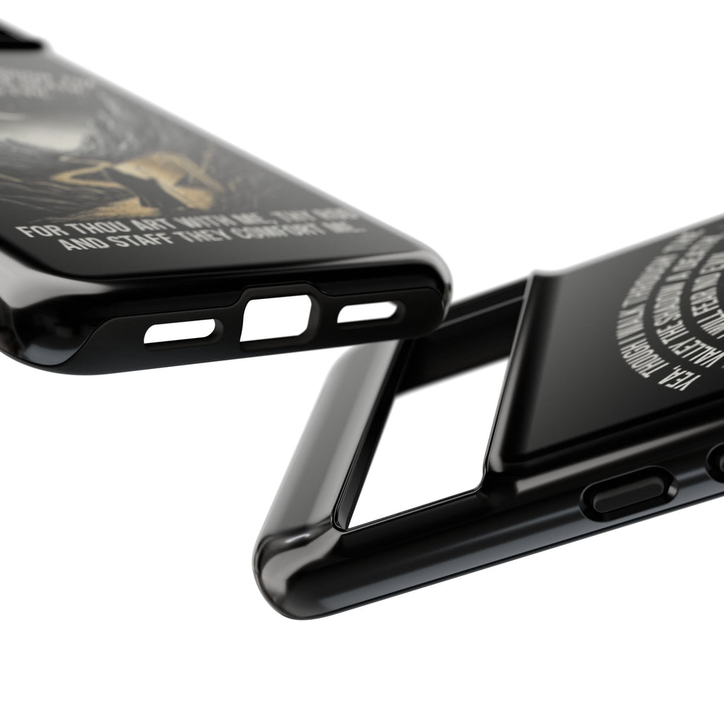 Psalm 23 Shepherd Silhouette phone case | Tough Cases