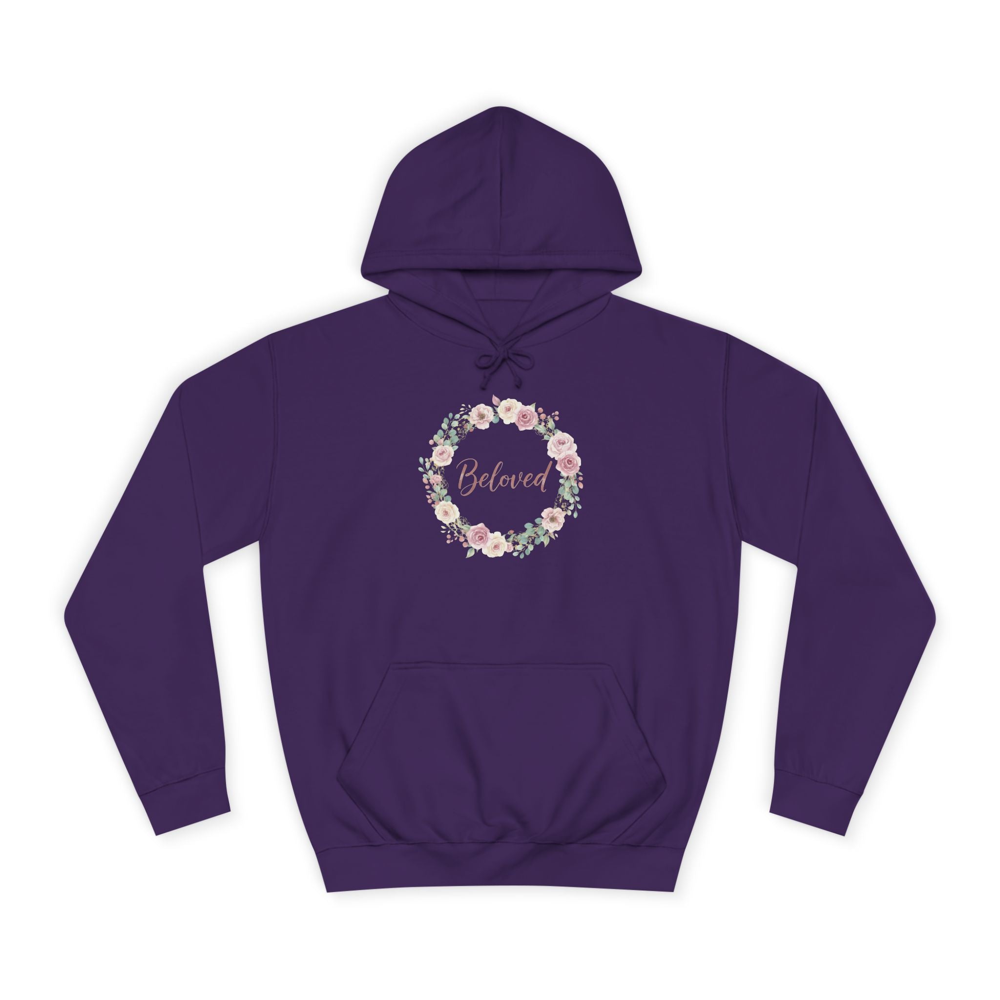 Floral Wreath Beloved Hoodie
