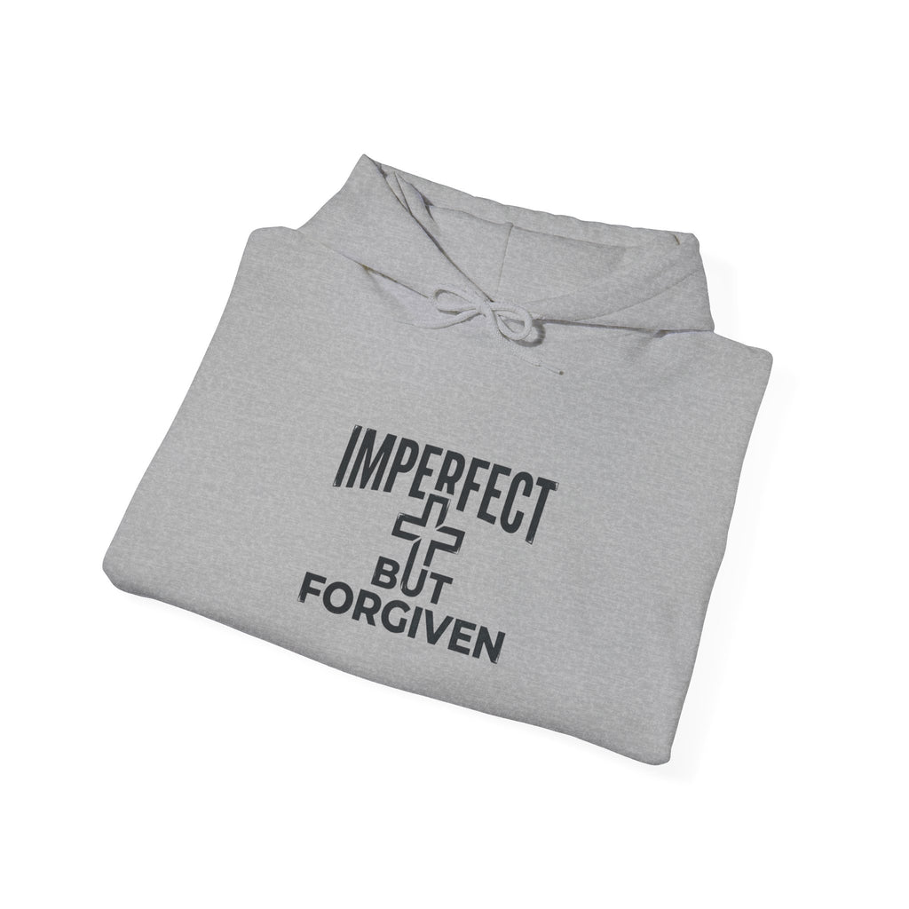 Imperfect But Forgiven Hoodie — Christian Faith hoodie