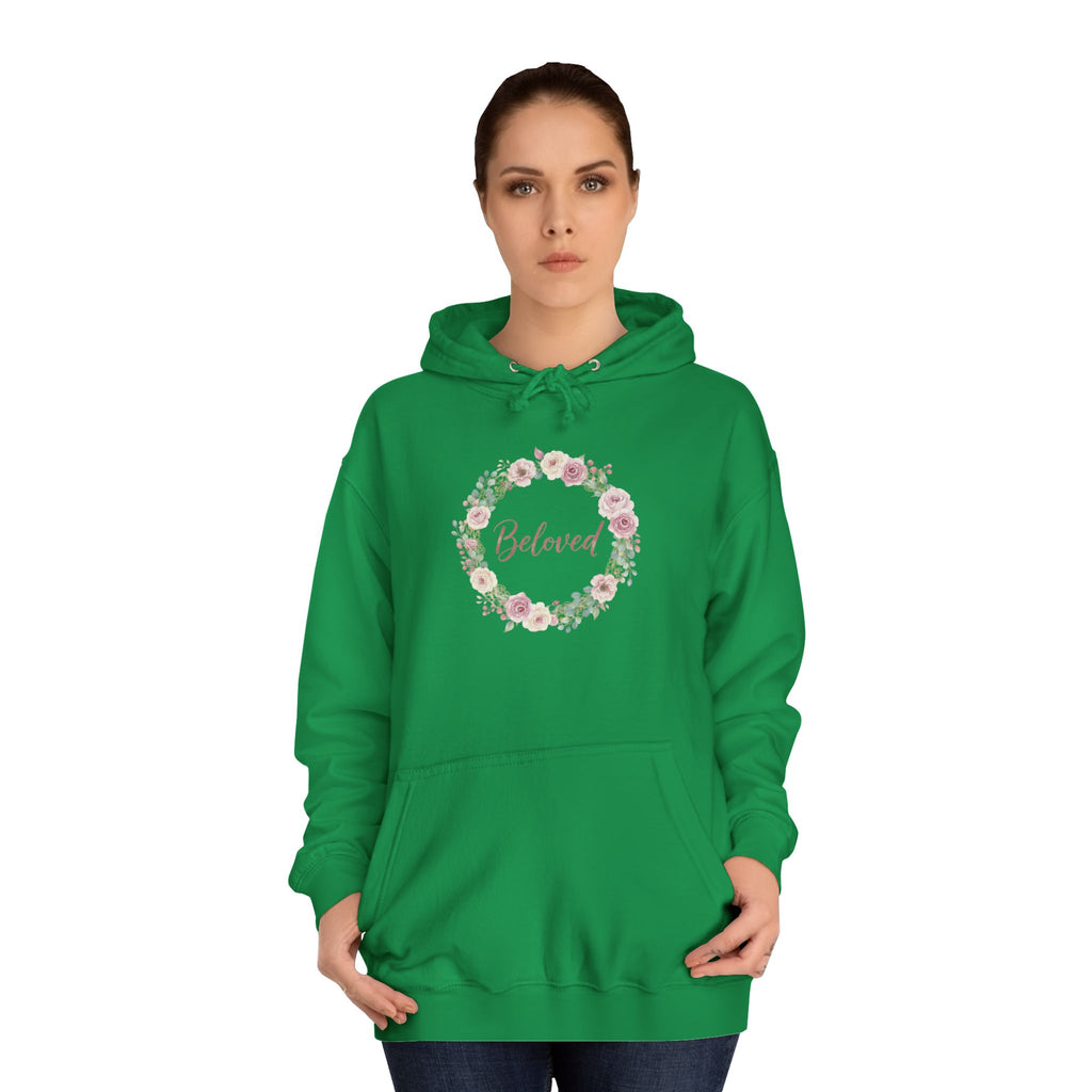 Floral Wreath Beloved Hoodie
