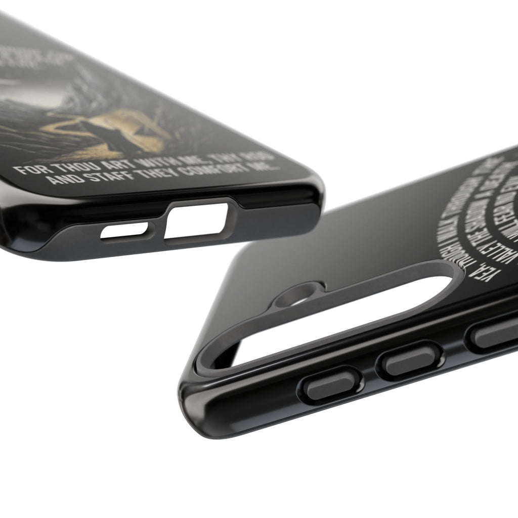 Psalm 23 Shepherd Silhouette phone case | Tough Cases