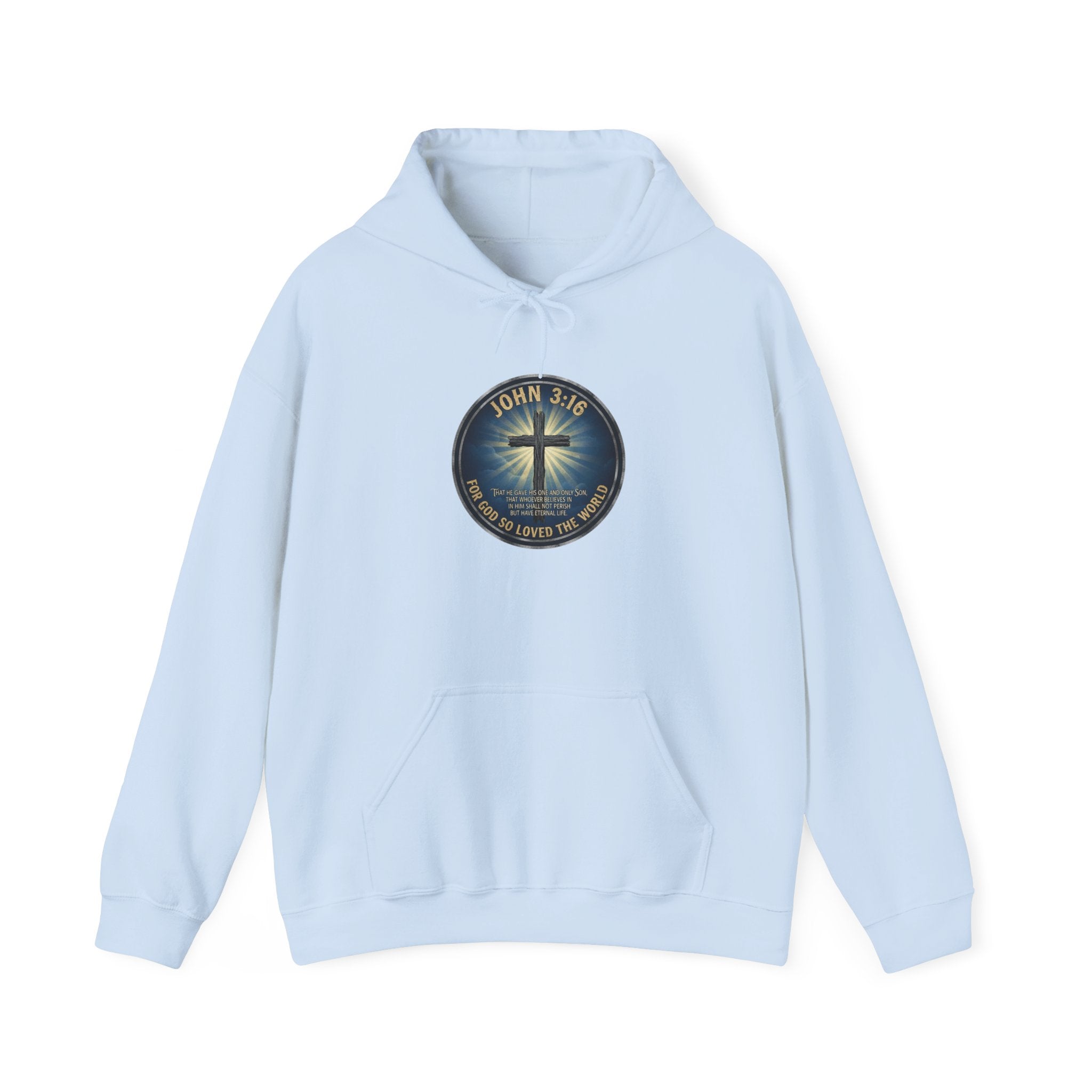 John 3:16 Inspirational Hoodie
